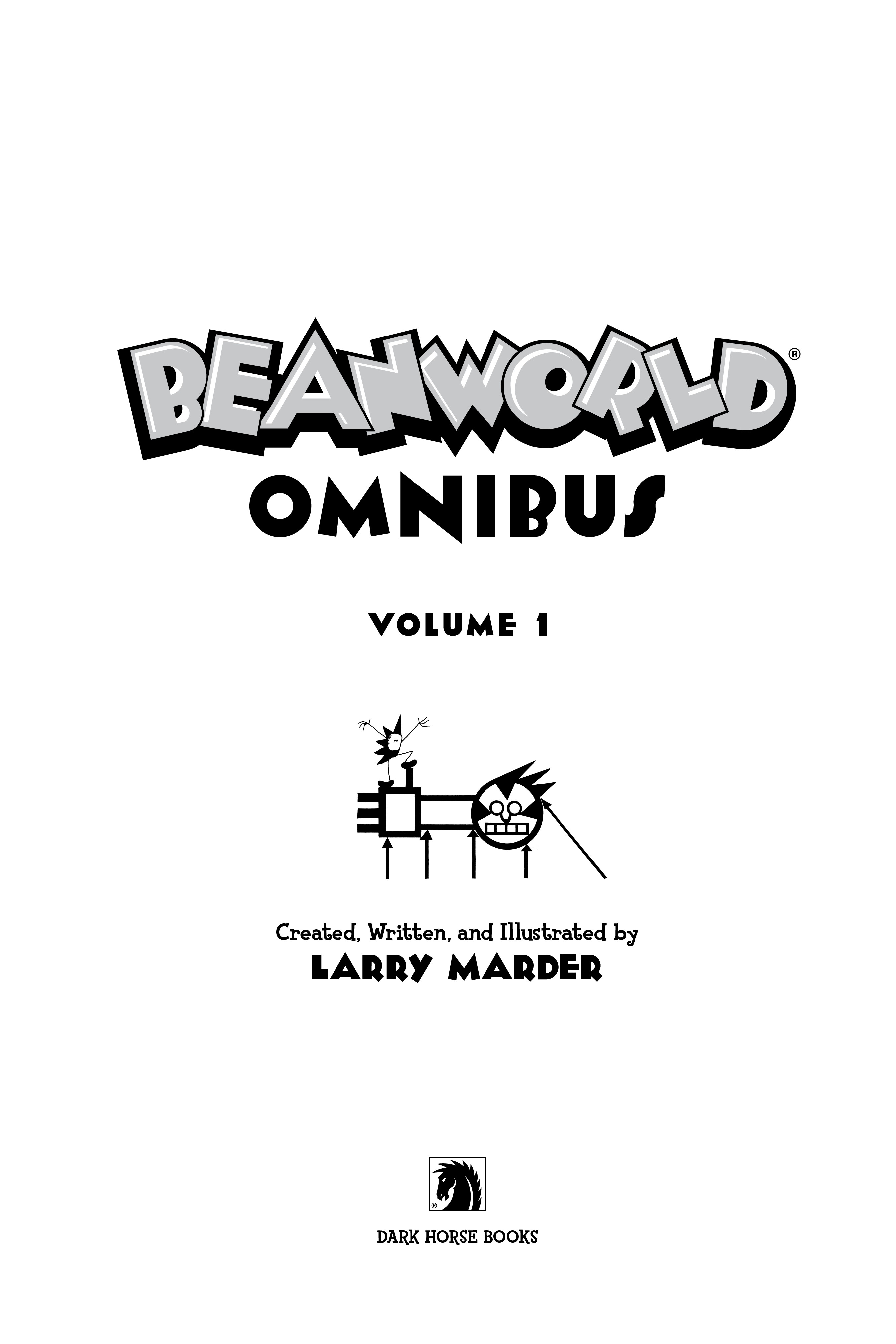 Read online Larry Marder's Beanworld Omnibus comic -  Issue # TPB 1 (Part 1) - 2