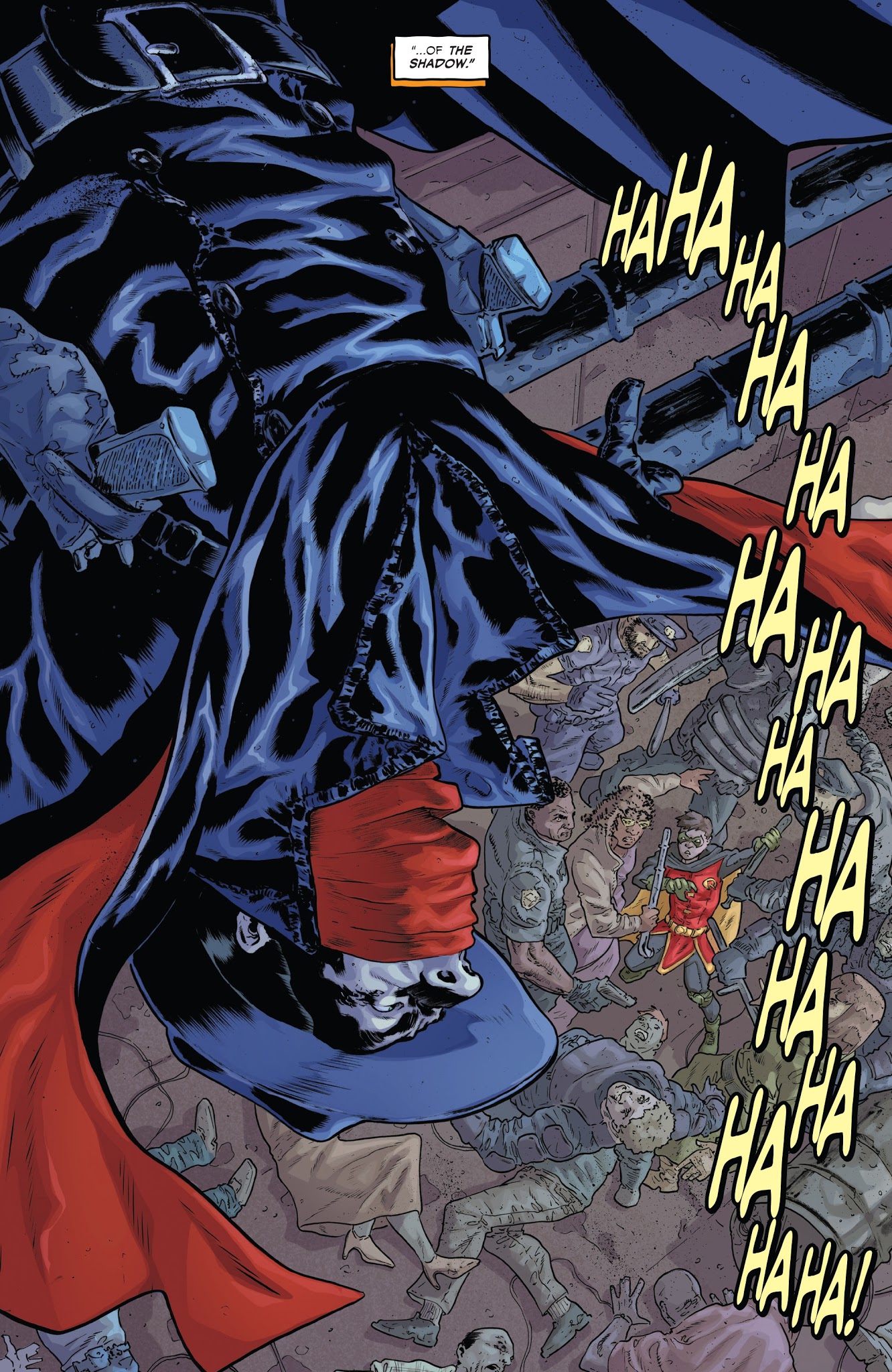 Read online The Shadow/Batman comic -  Issue #2 - 11