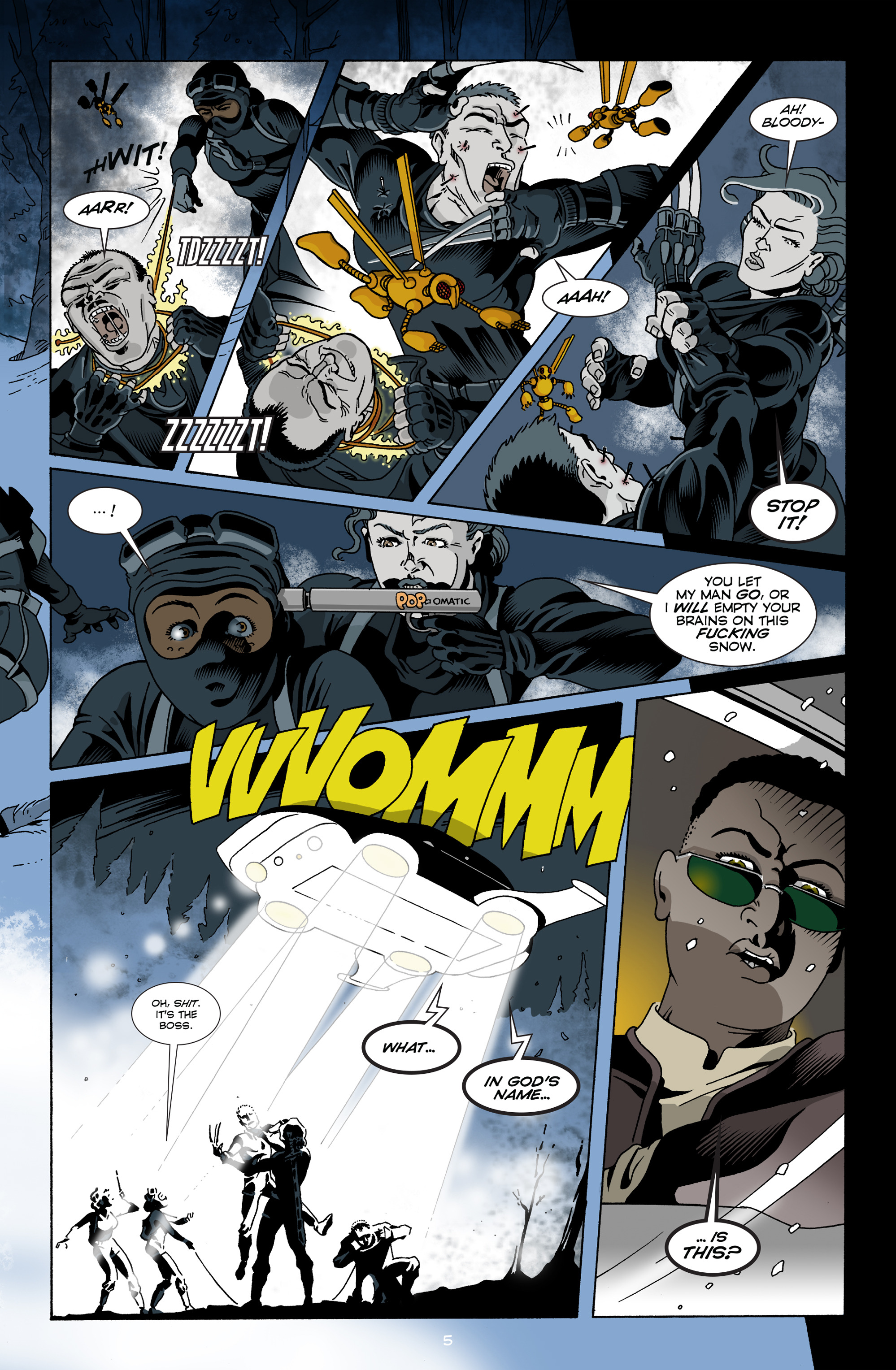 Read online Unmasked comic -  Issue #4 - 7