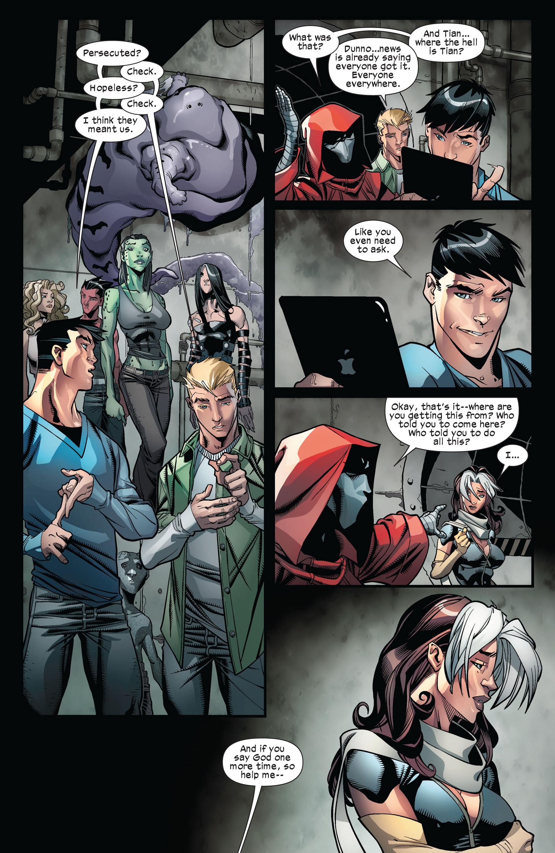 Read online Ultimate Comics X-Men comic -  Issue #6 - 18