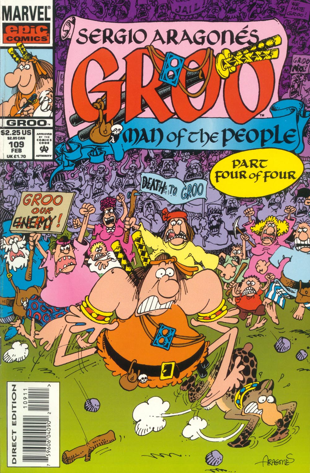 Read online Sergio Aragonés Groo the Wanderer comic -  Issue #109 - 1