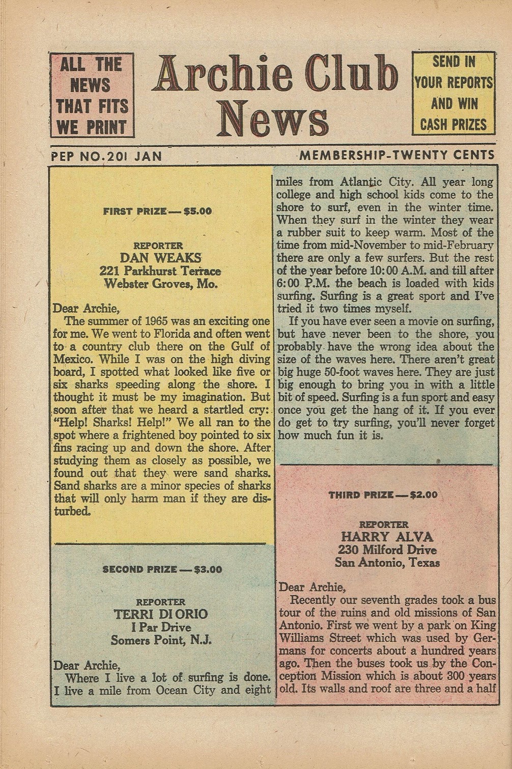 Read online Pep Comics comic -  Issue #201 - 26