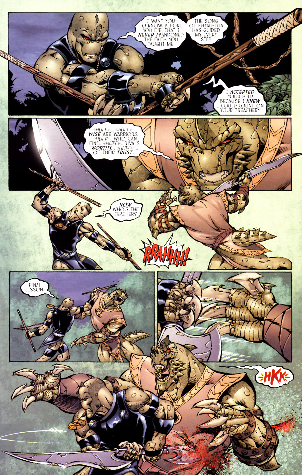 Read online Saurians: Unnatural Selection comic -  Issue #2 - 20