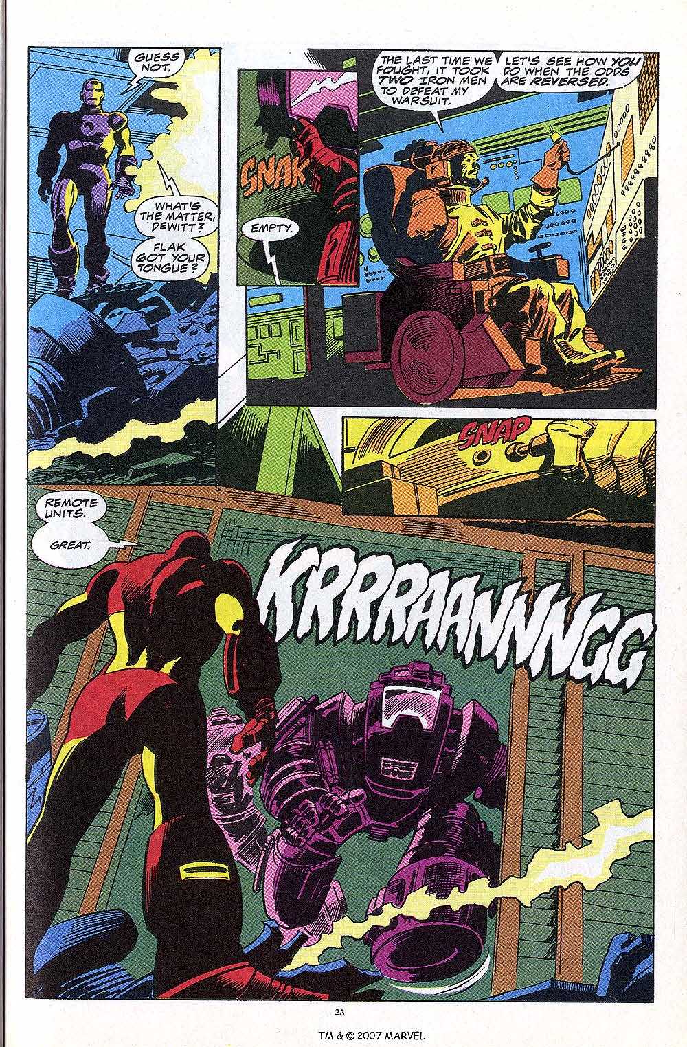 Read online Iron Man Annual comic -  Issue #13 - 25