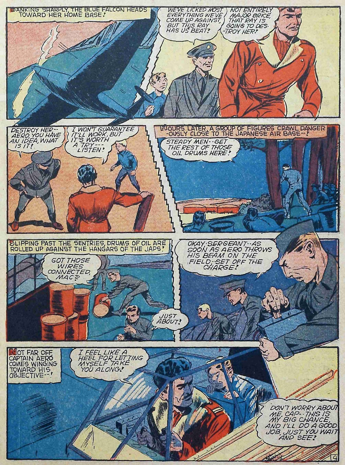 Captain Aero Comics issue 10 - Page 11