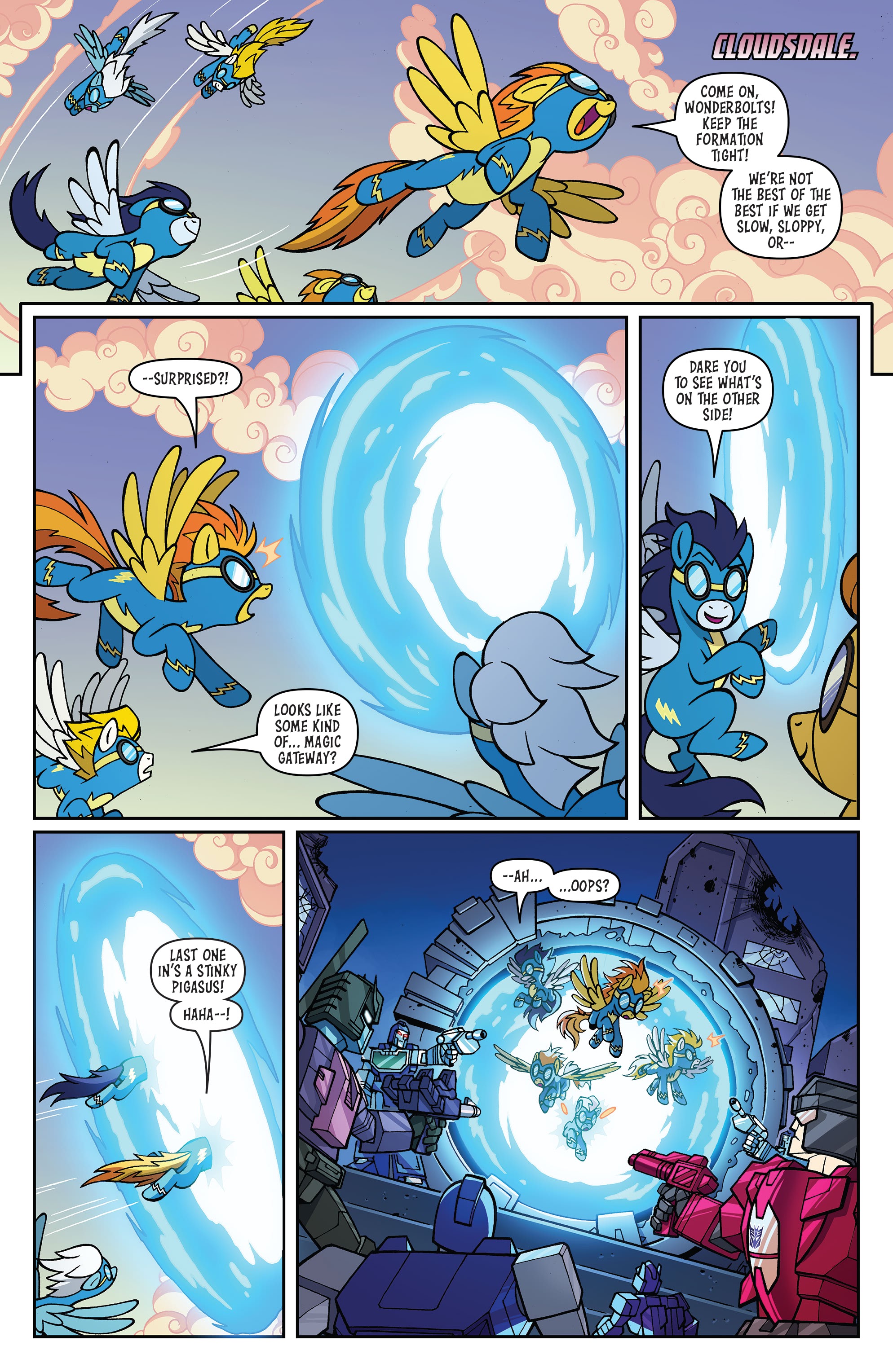Read online My Little Pony/Transformers II comic -  Issue #1 - 8