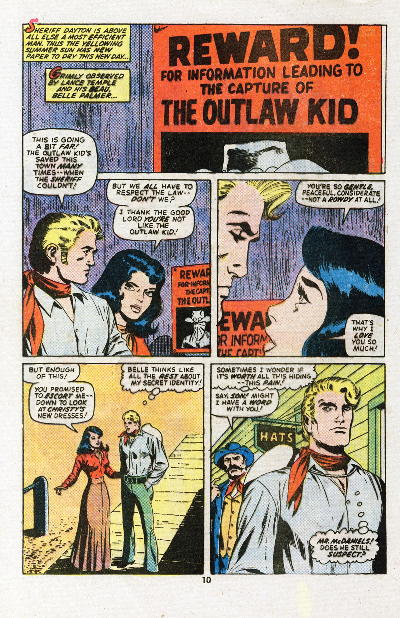 Read online The Outlaw Kid (1970) comic -  Issue #28 - 12