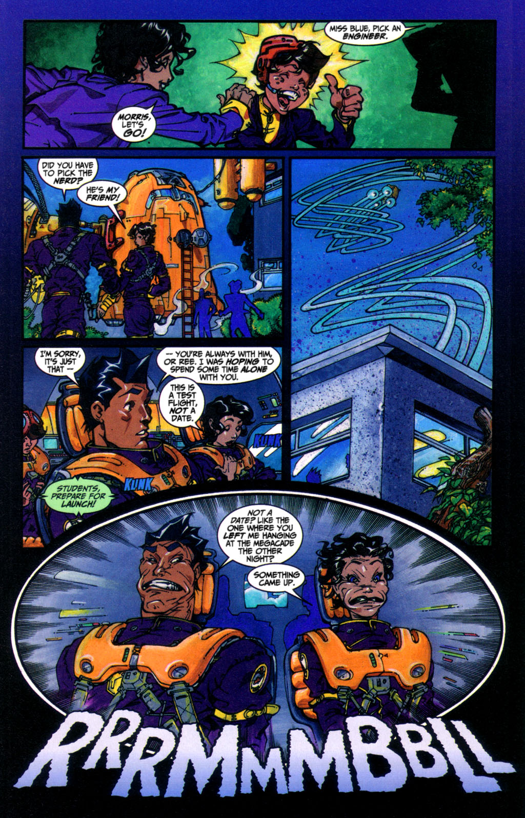 Read online Blue comic -  Issue #2 - 21