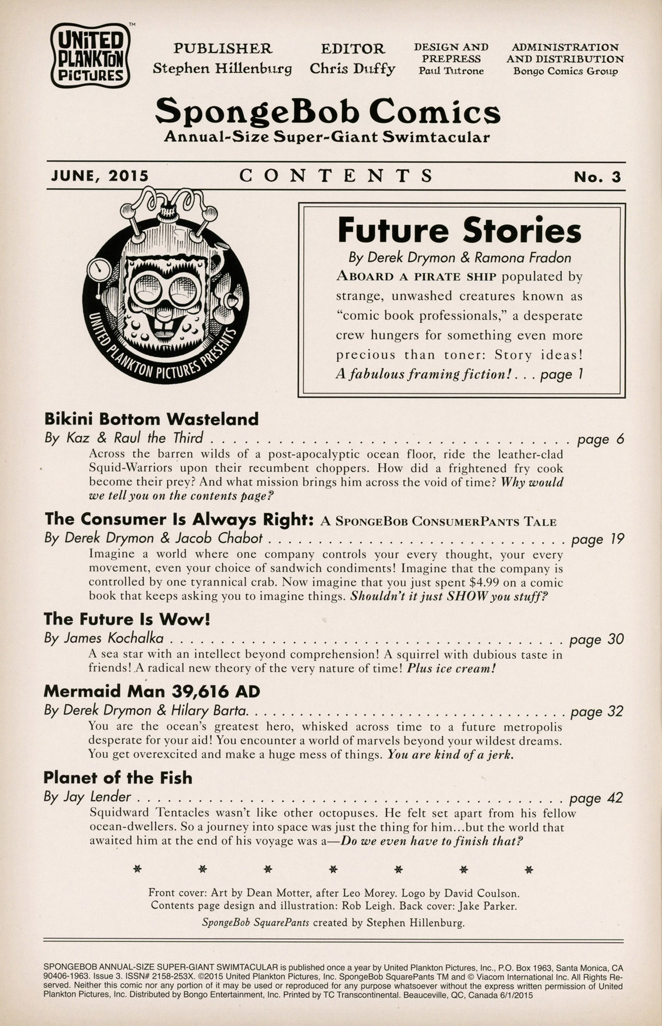 Read online SpongeBob Comics comic -  Issue # _Annual 3 - 2