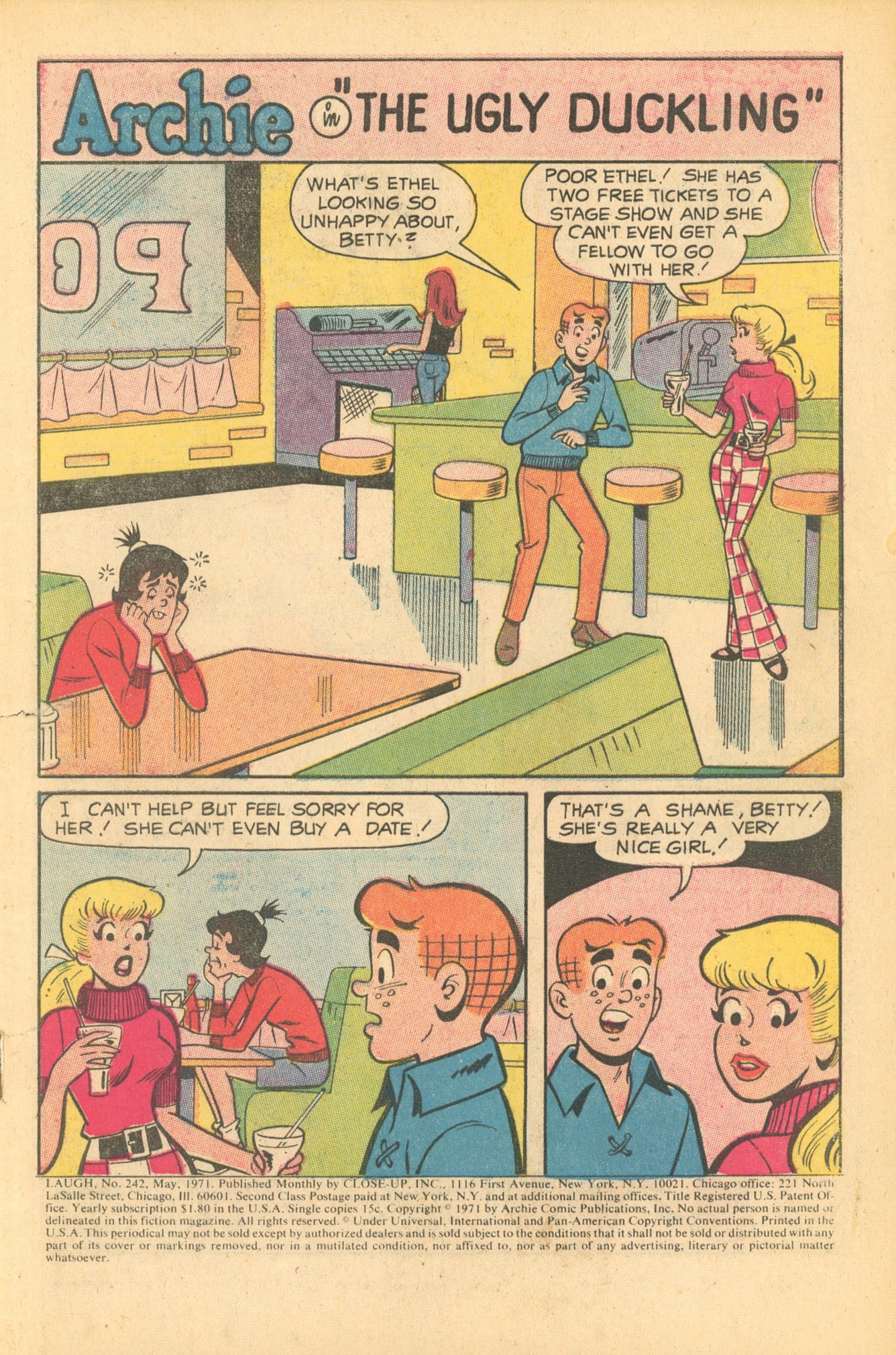 Read online Laugh (Comics) comic -  Issue #242 - 3