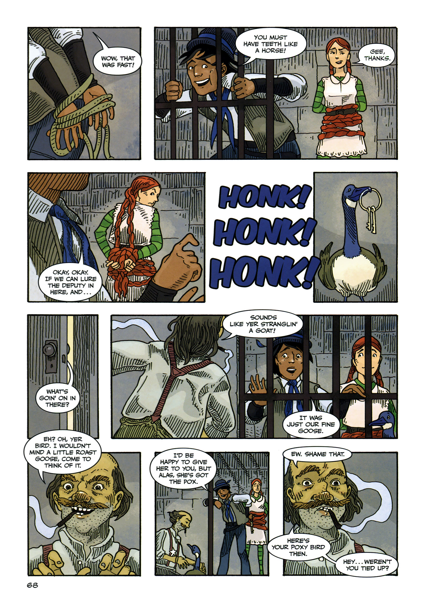 Read online Rapunzel's Revenge comic -  Issue # TPB - 70