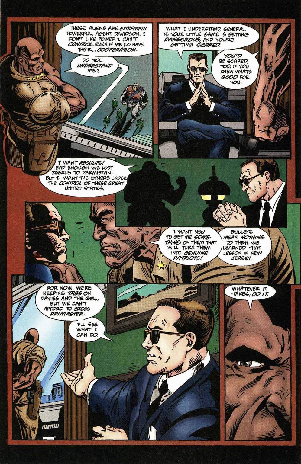 Read online Leonard Nimoy's Primortals (1995) comic -  Issue #13 - 11