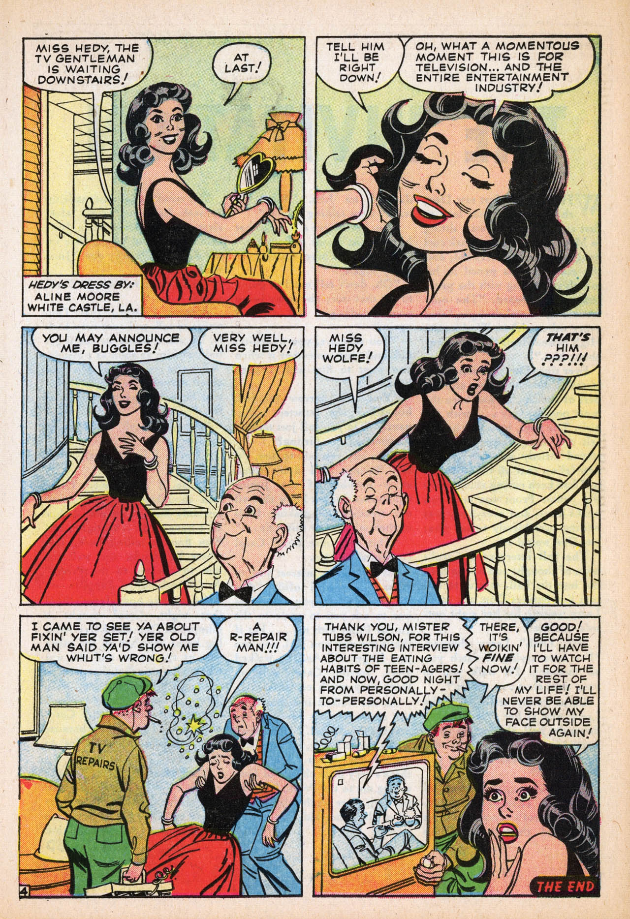 Read online Patsy and Hedy comic -  Issue #60 - 23