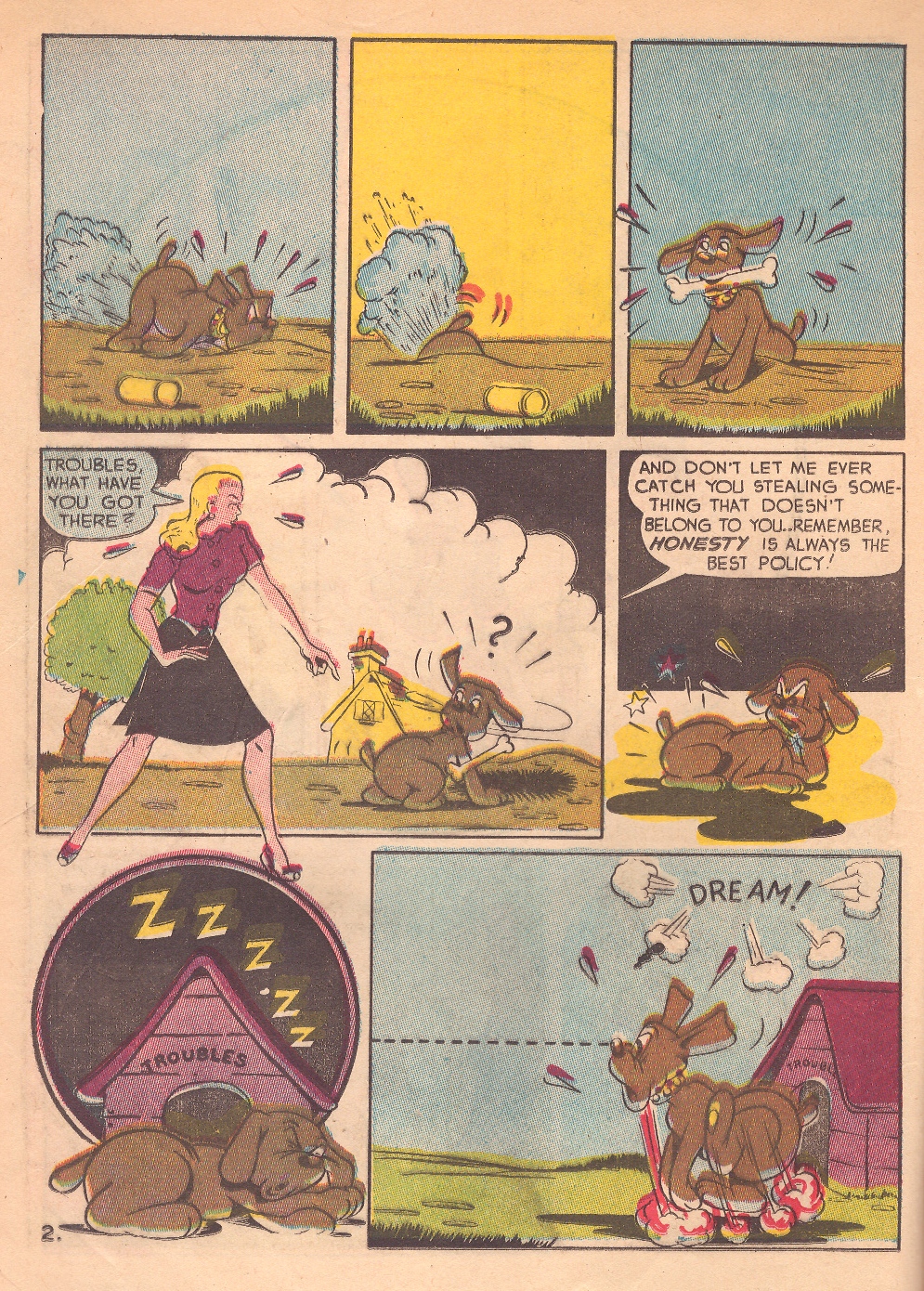 Read online Super Duck Comics comic -  Issue #11 - 17