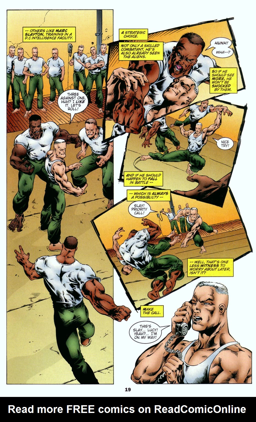 Read online Team One: Stormwatch comic -  Issue #1 - 21