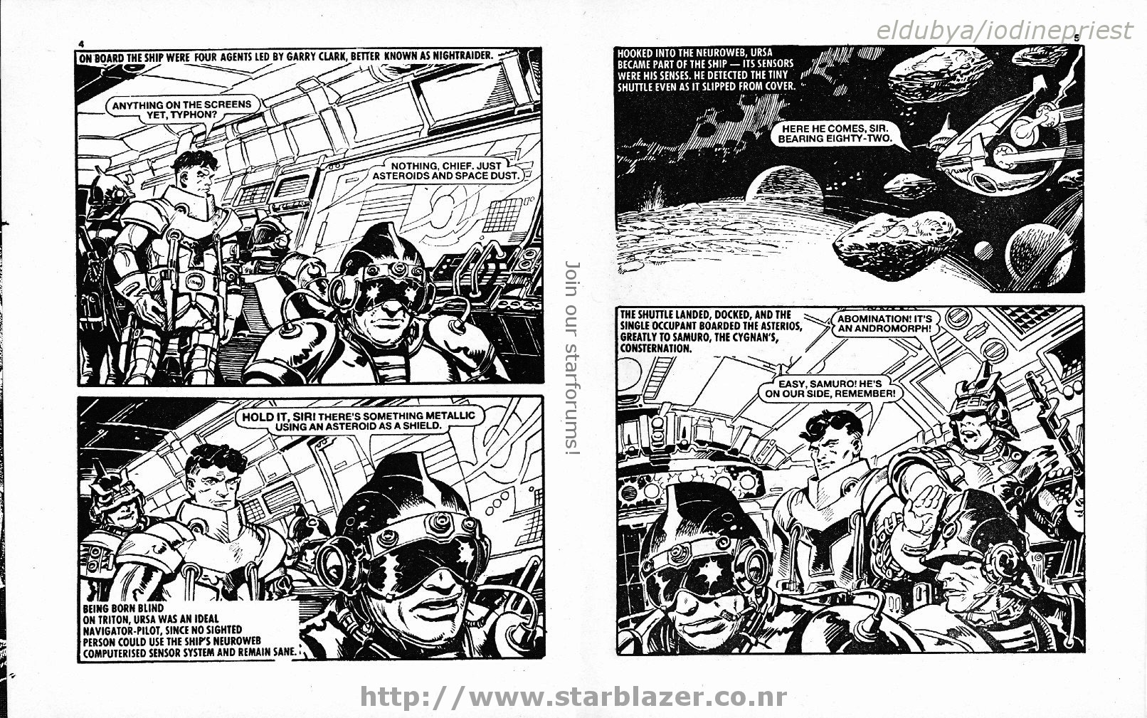 Read online Starblazer comic -  Issue #172 - 4