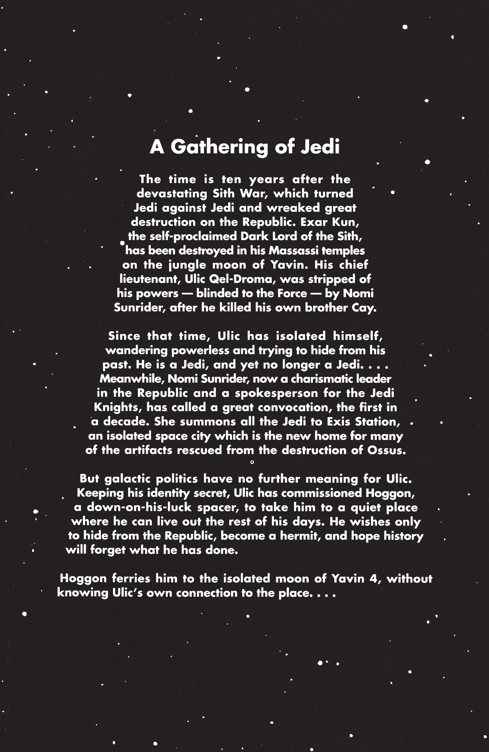 Read online Star Wars: Tales of the Jedi - Redemption comic -  Issue #1 - 3