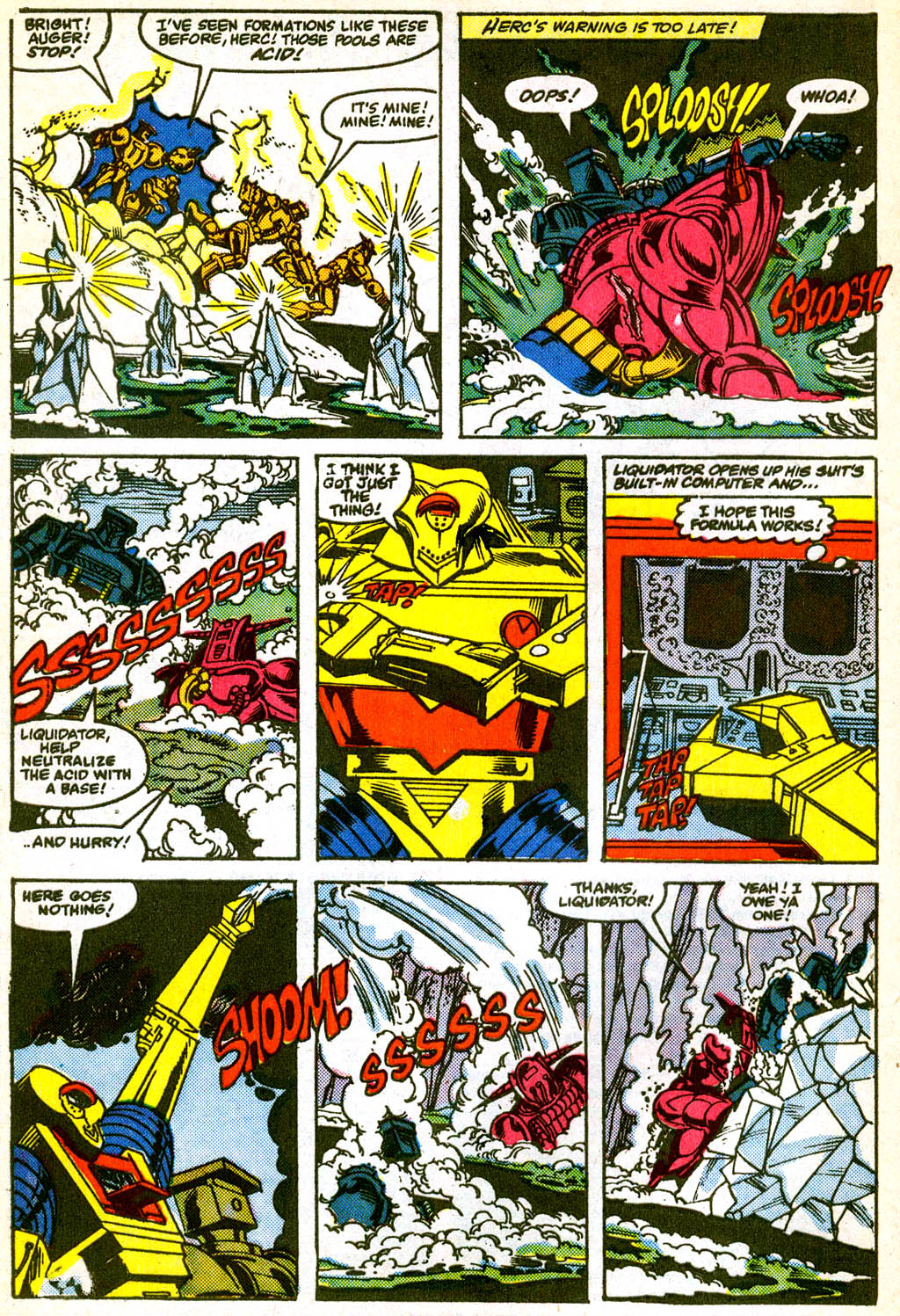 Read online The Inhumanoids comic -  Issue #4 - 7