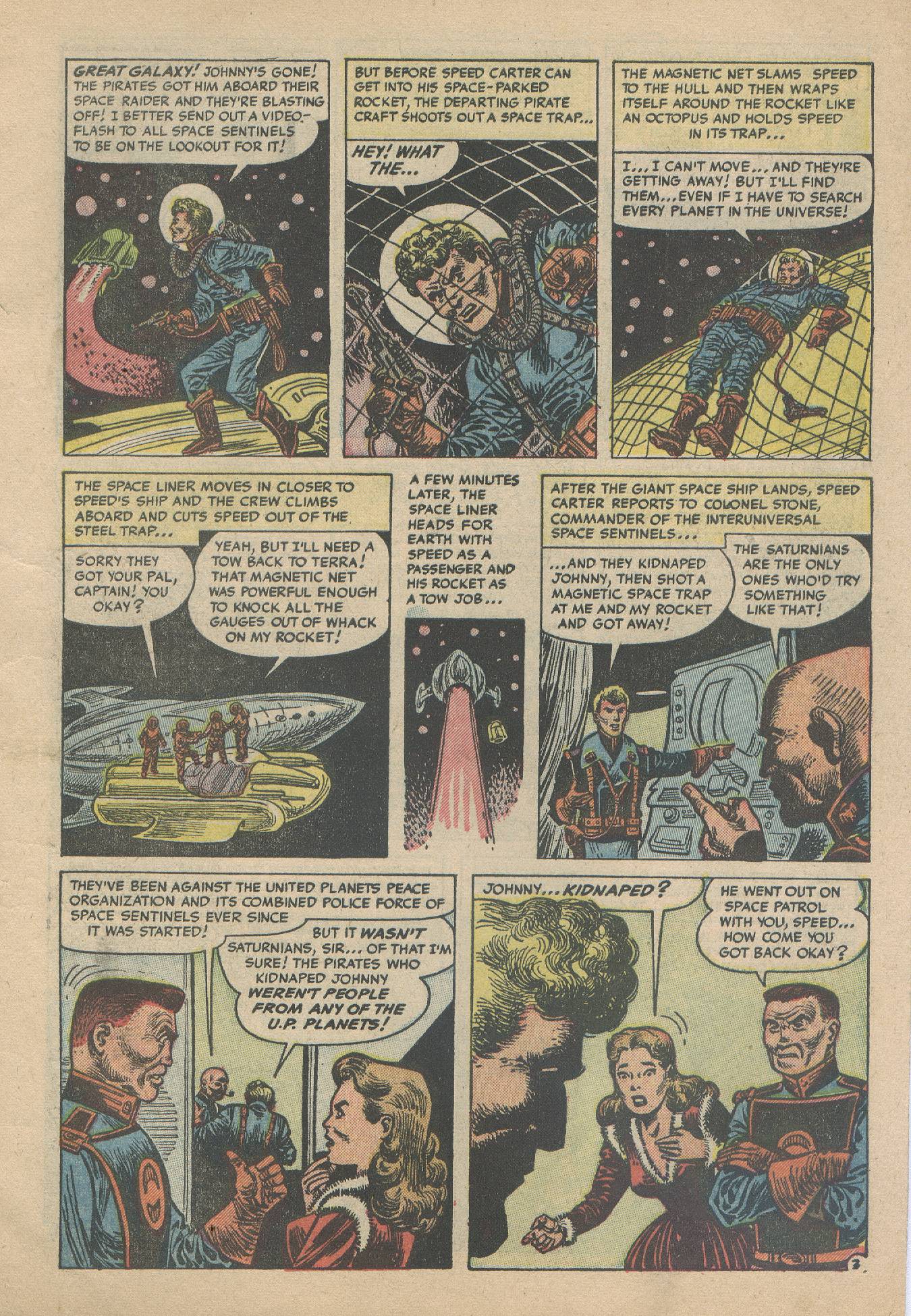 Read online Speed Carter, Spaceman comic -  Issue #1 - 5