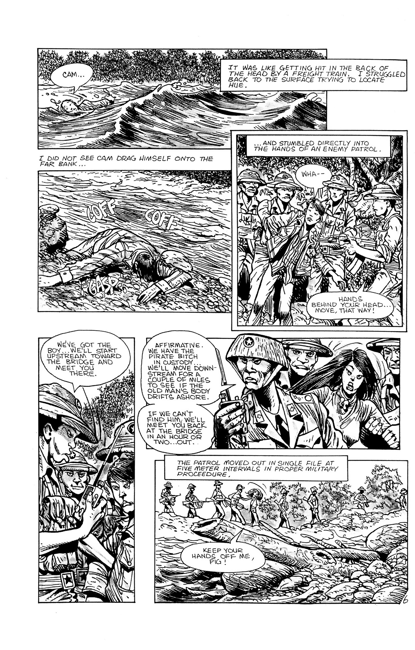 Read online Fire Team comic -  Issue #5 - 8