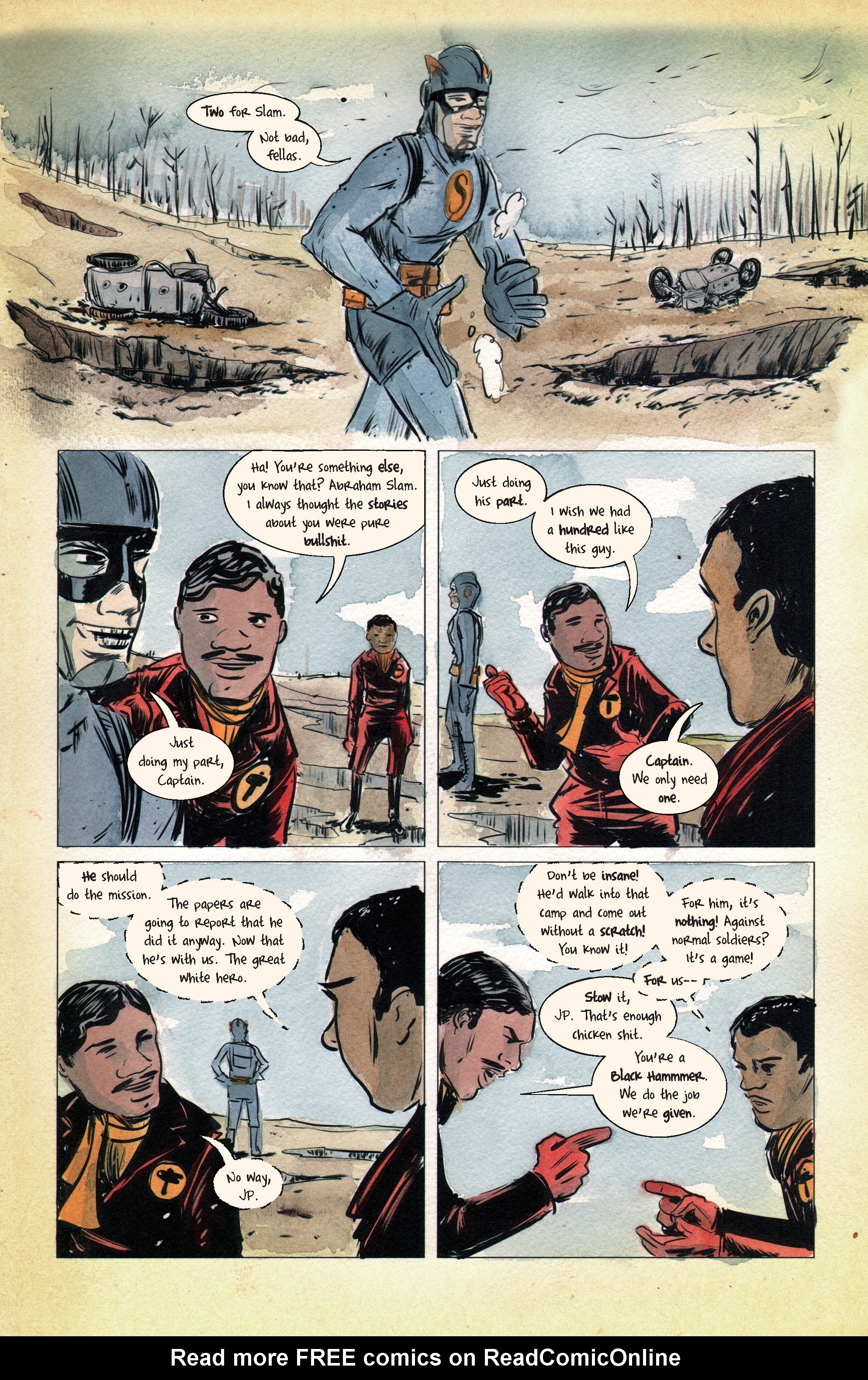 Read online Black Hammer '45: From the World of Black Hammer comic -  Issue #3 - 7