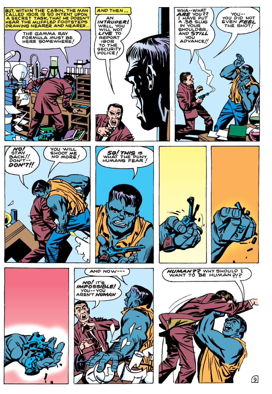 Read online Marvel Masterworks: The Incredible Hulk comic -  Issue # TPB 1 (Part 1) - 12