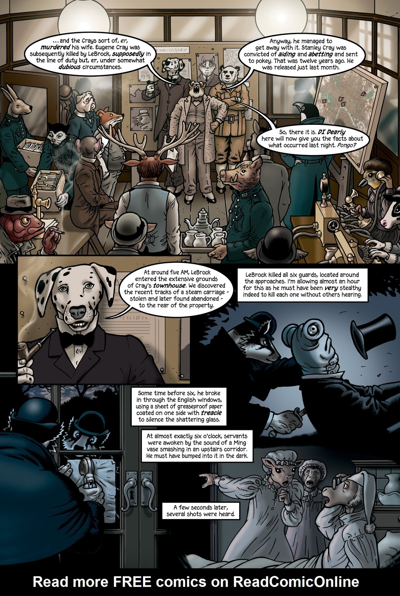 Read online Grandville Force Majeur comic -  Issue # TPB (Part 1) - 80