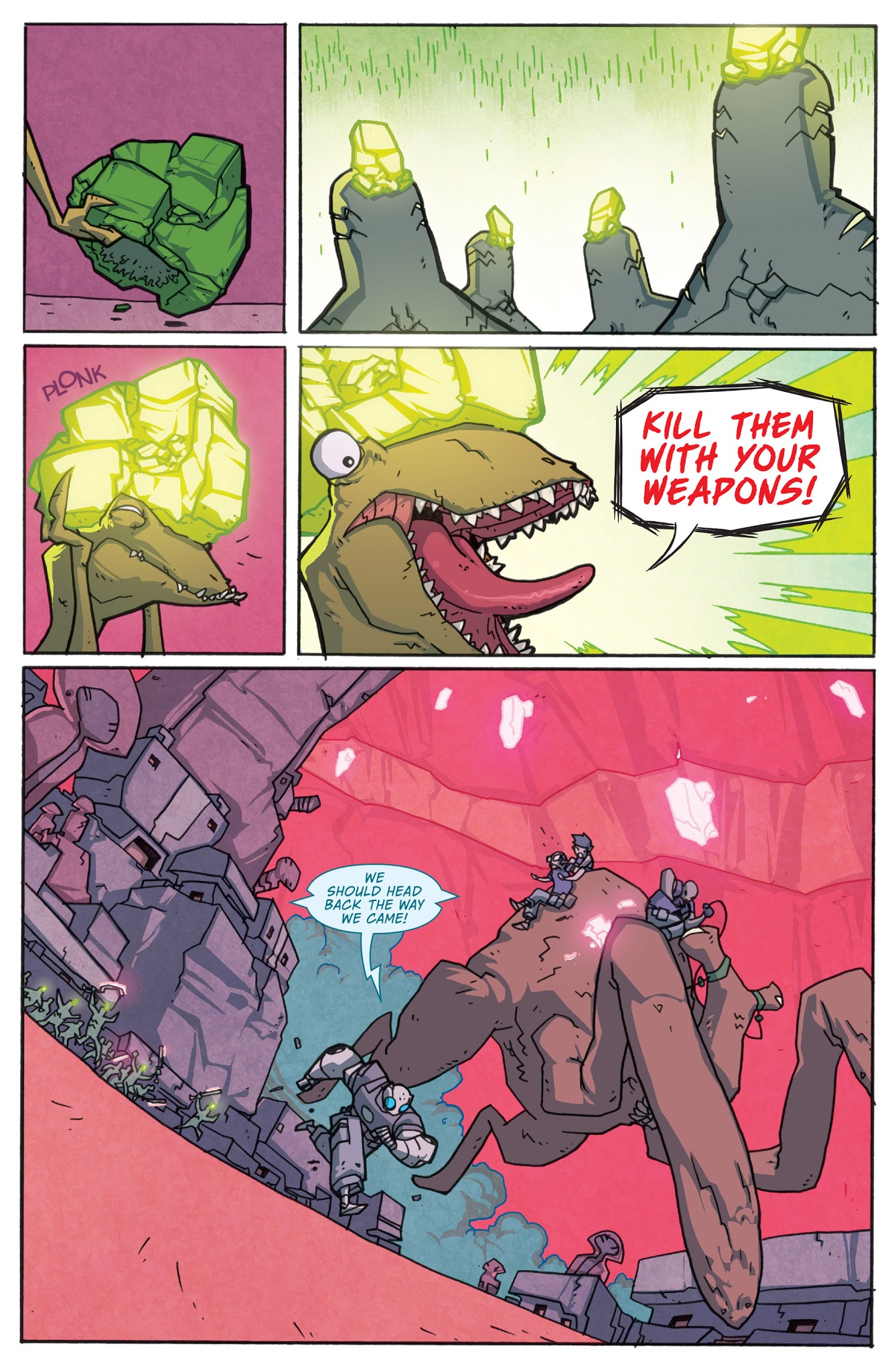 Read online Atomic Robo and the Savage Sword of Dr. Dinosaur comic -  Issue #2 - 17