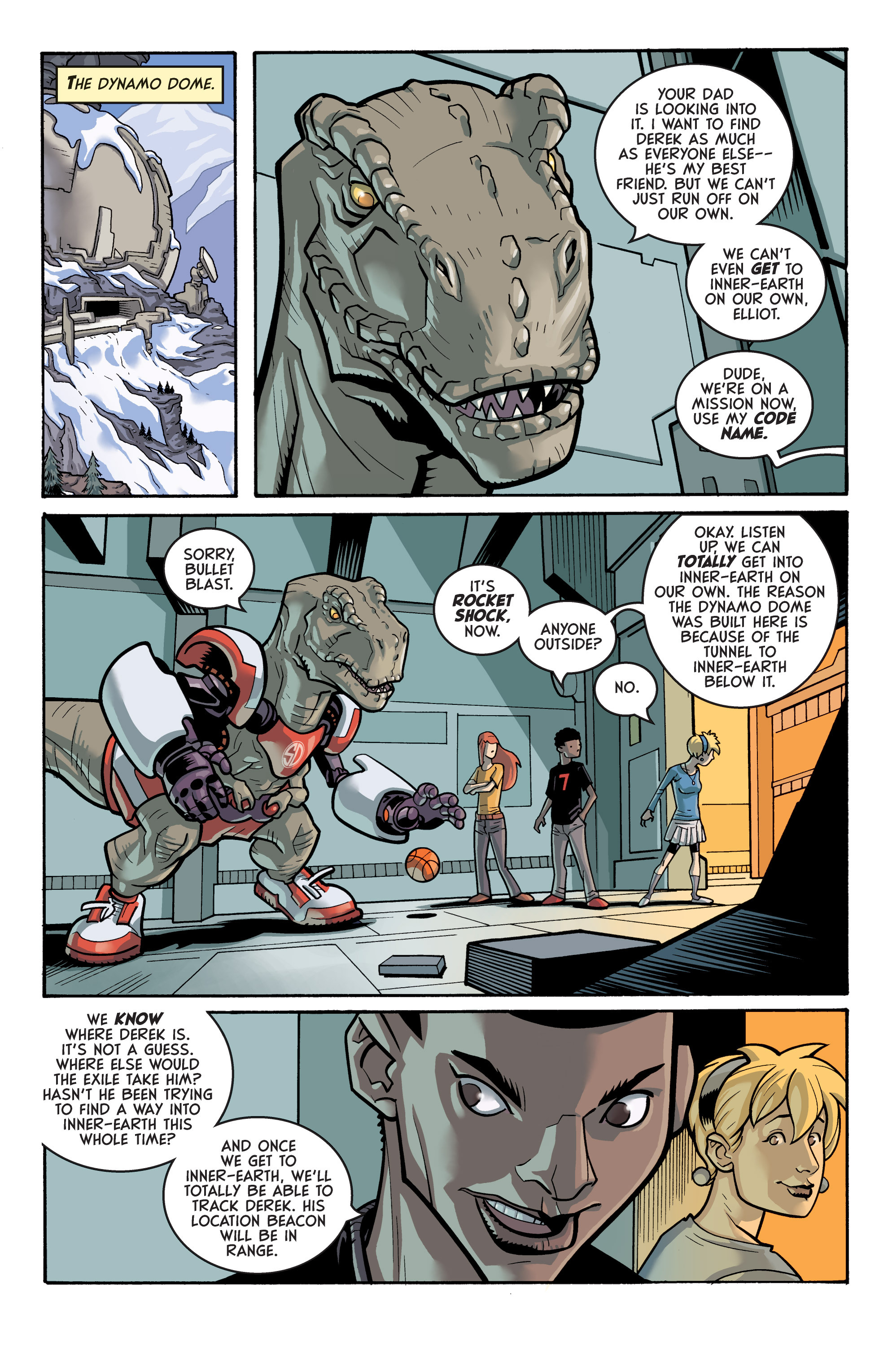 Read online Super Dinosaur (2011) comic -  Issue #12 - 12