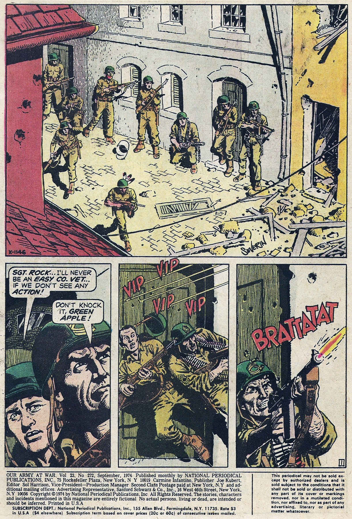 Read online Our Army at War (1952) comic -  Issue #272 - 3