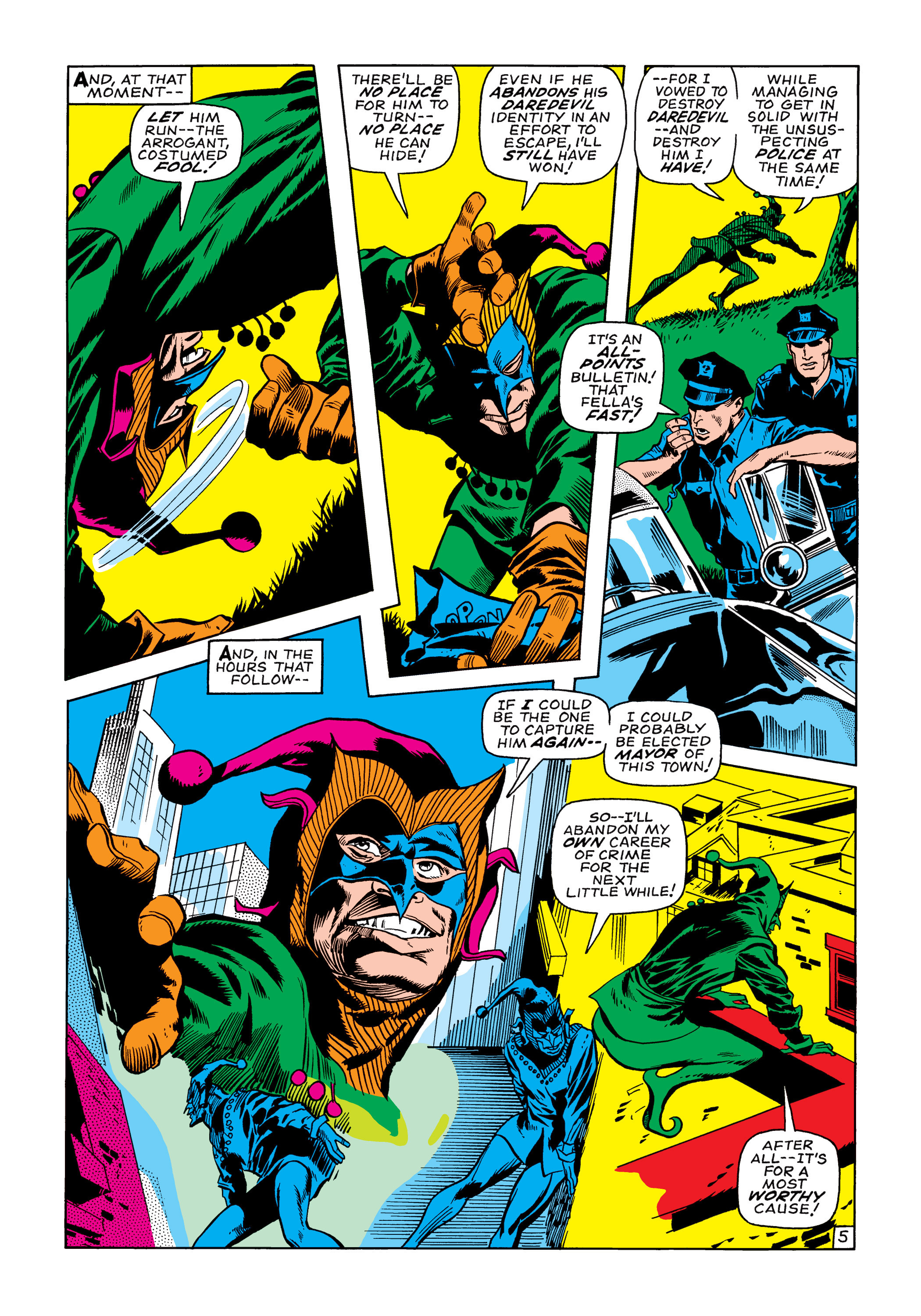 Read online Marvel Masterworks: Daredevil comic -  Issue # TPB 5 (Part 1) - 74