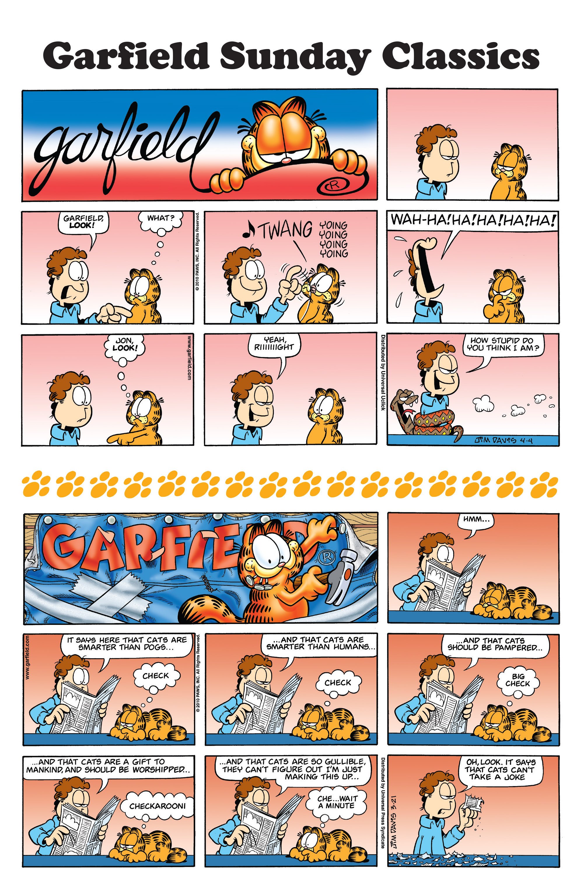 Read online Garfield comic -  Issue #24 - 25