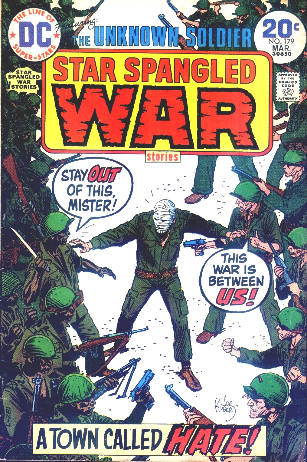 Read online Star Spangled War Stories (1952) comic -  Issue #179 - 1