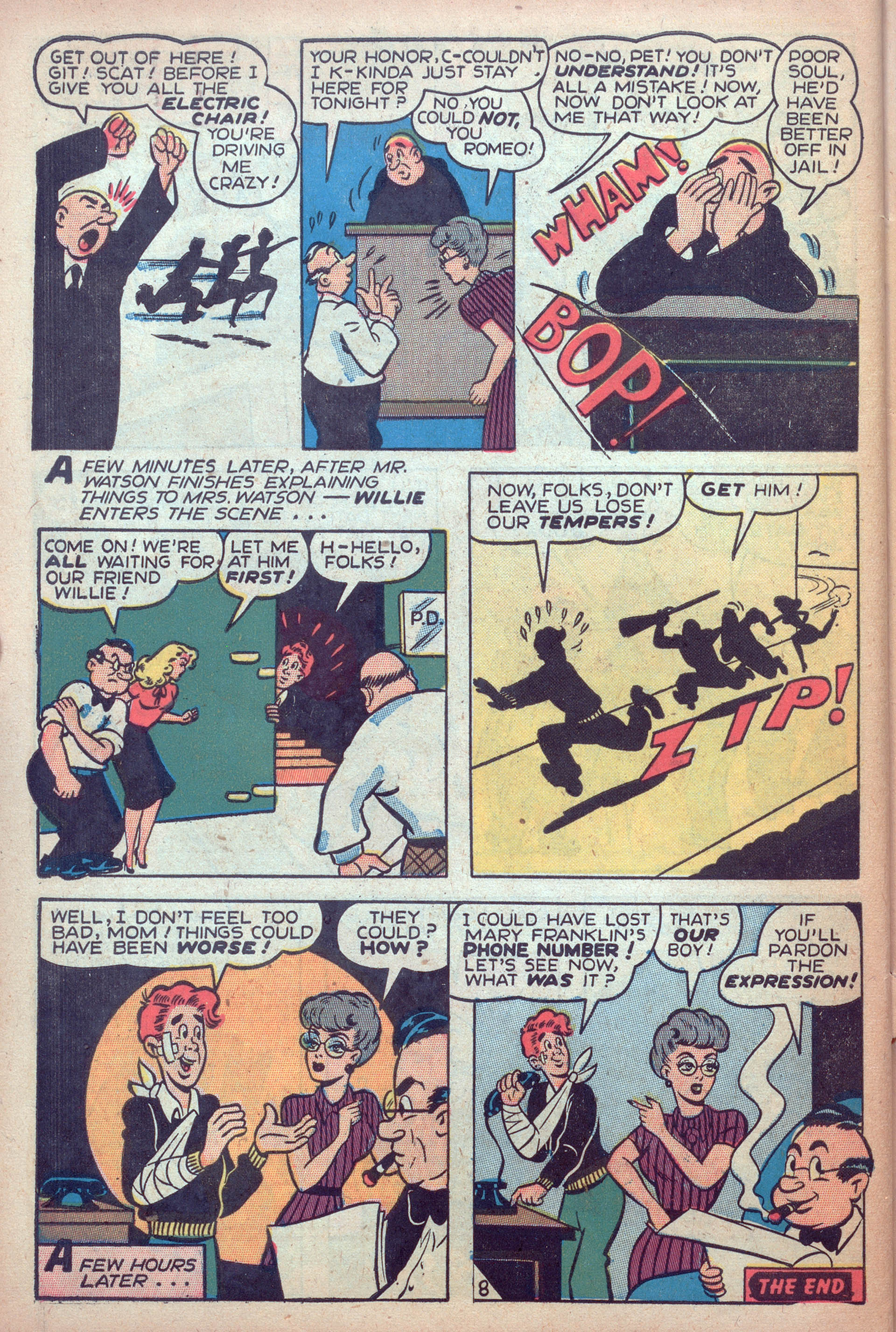 Read online Willie Comics (1946) comic -  Issue #14 - 48