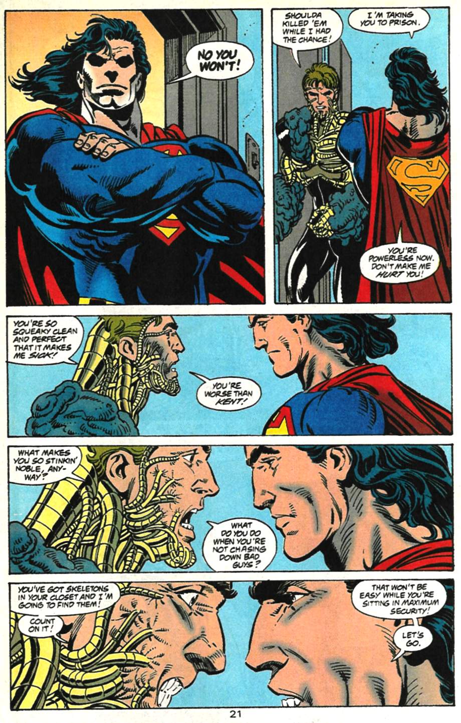 Read online Superman (1987) comic -  Issue #94 - 21