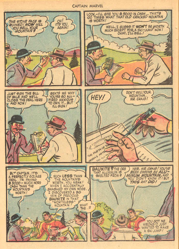 Read online Captain Marvel Adventures comic -  Issue #33 - 28