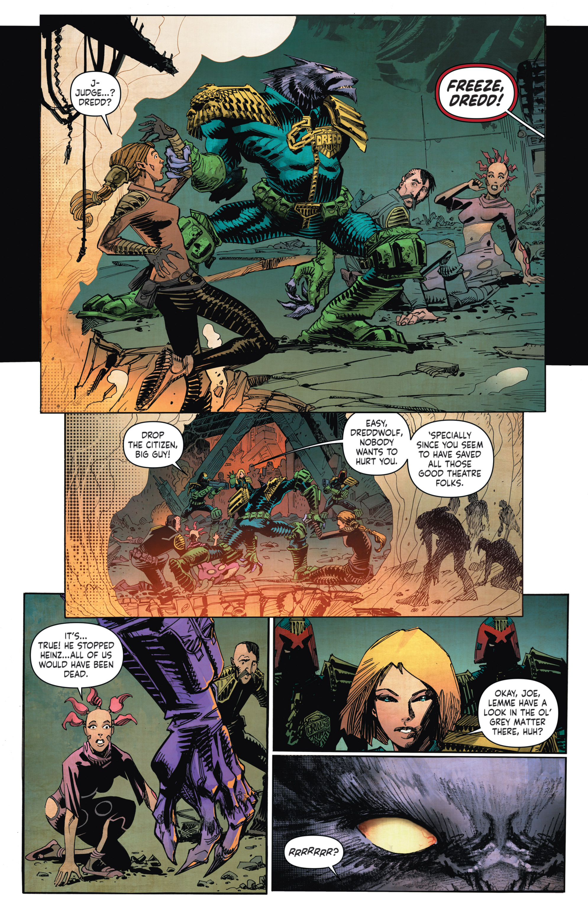 Read online Judge Dredd: Deviations comic -  Issue # Full - 15