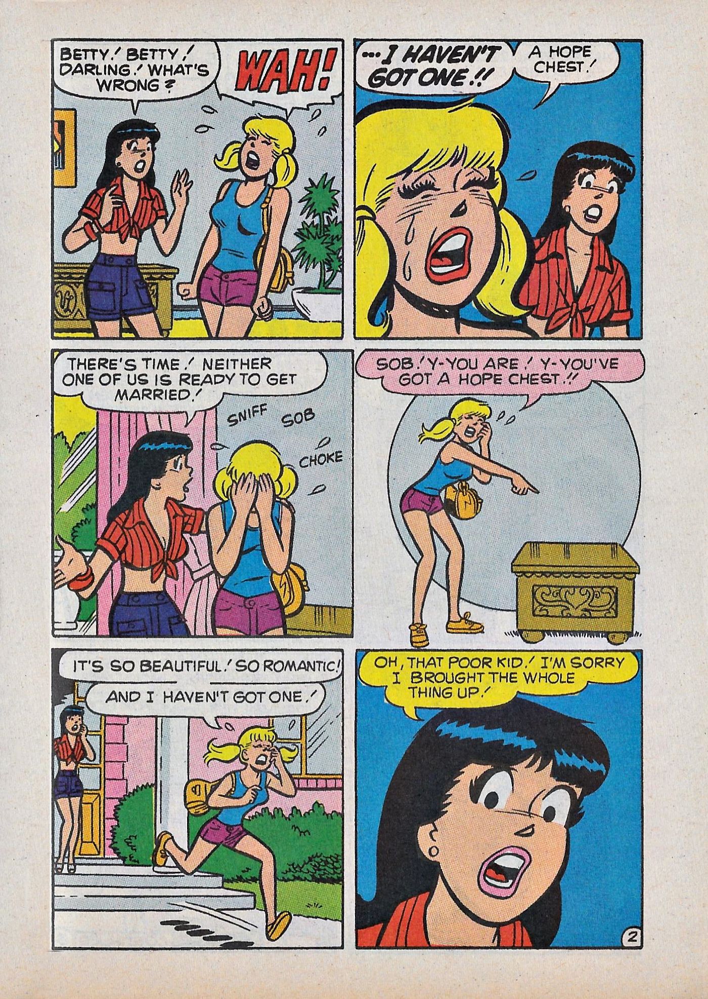 Read online Betty and Veronica Digest Magazine comic -  Issue #56 - 81