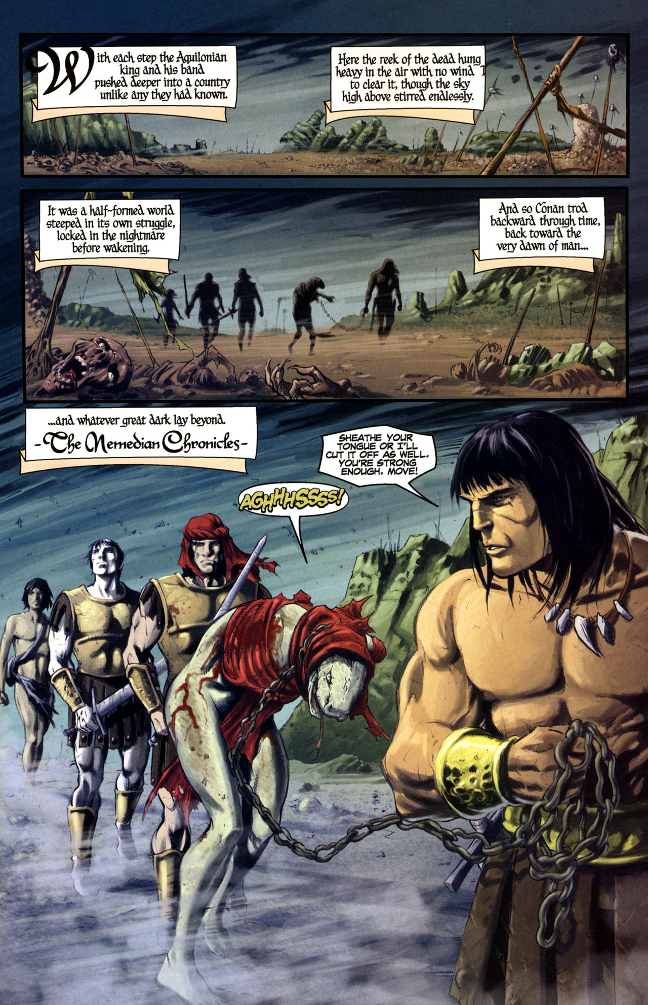 Read online Conan and the Midnight God comic -  Issue #4 - 3