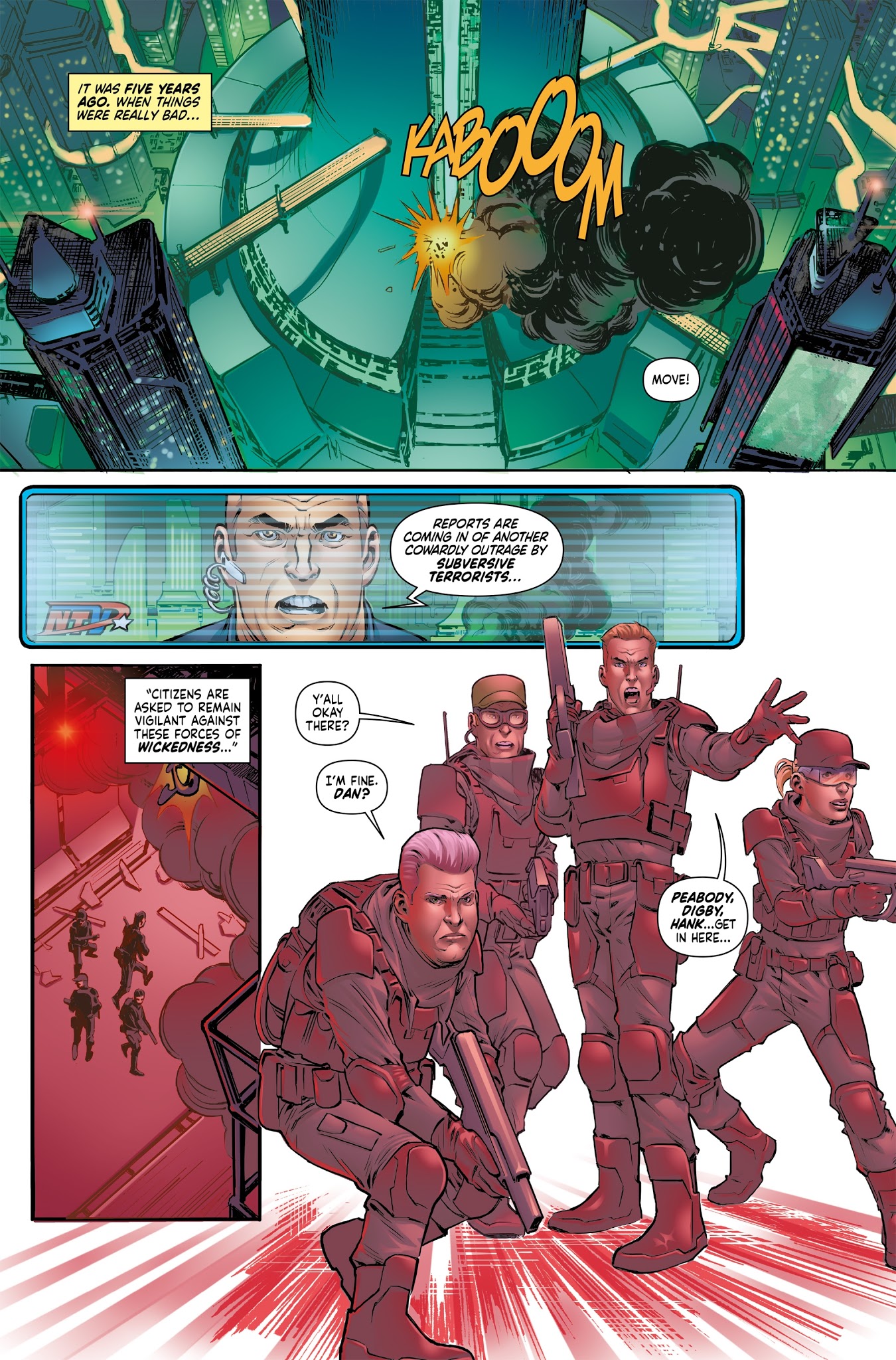 Read online Dan Dare (2017) comic -  Issue #1 - 5