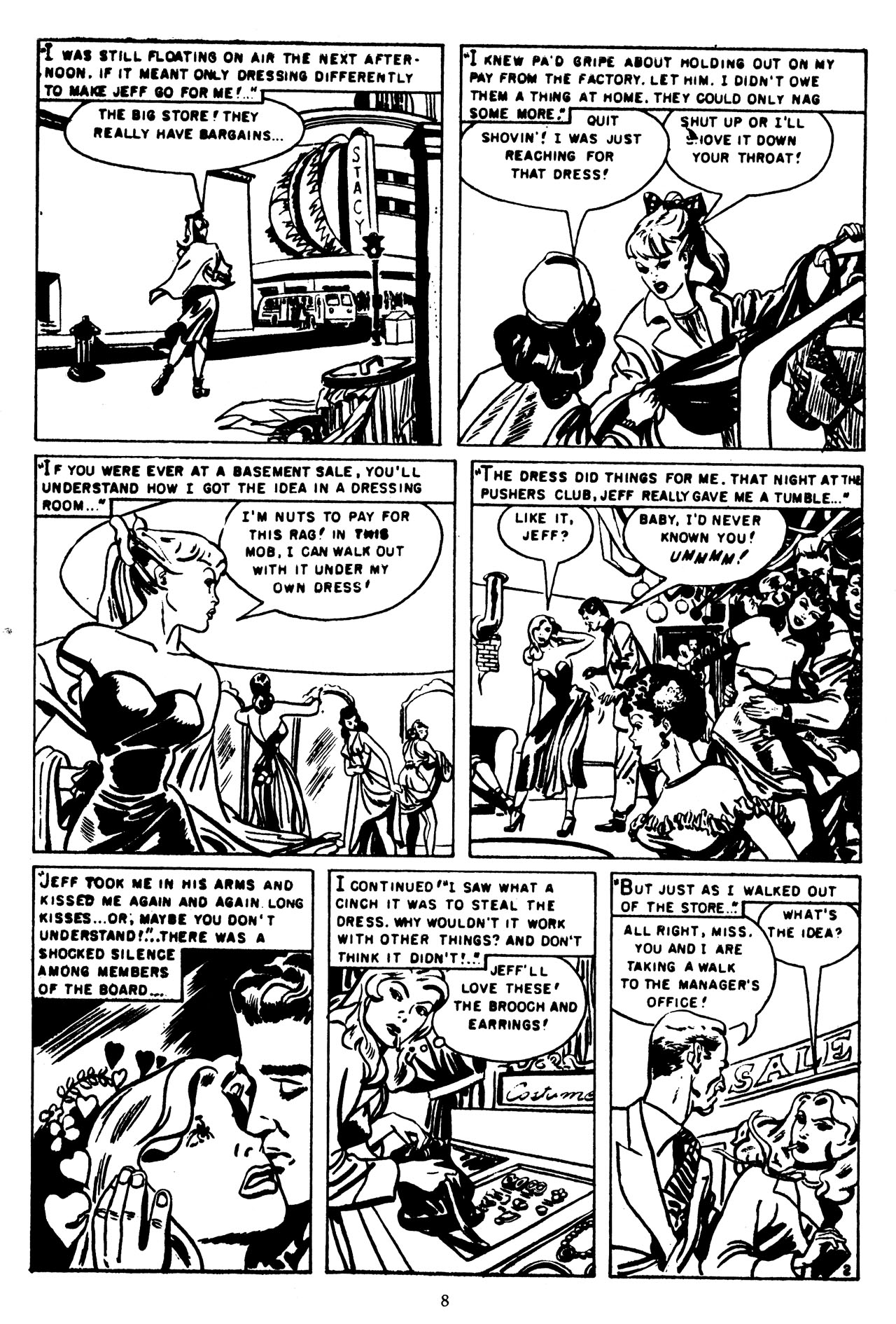 Read online Teen-Aged Dope Slaves and Reform School Girls comic -  Issue # TPB - 10