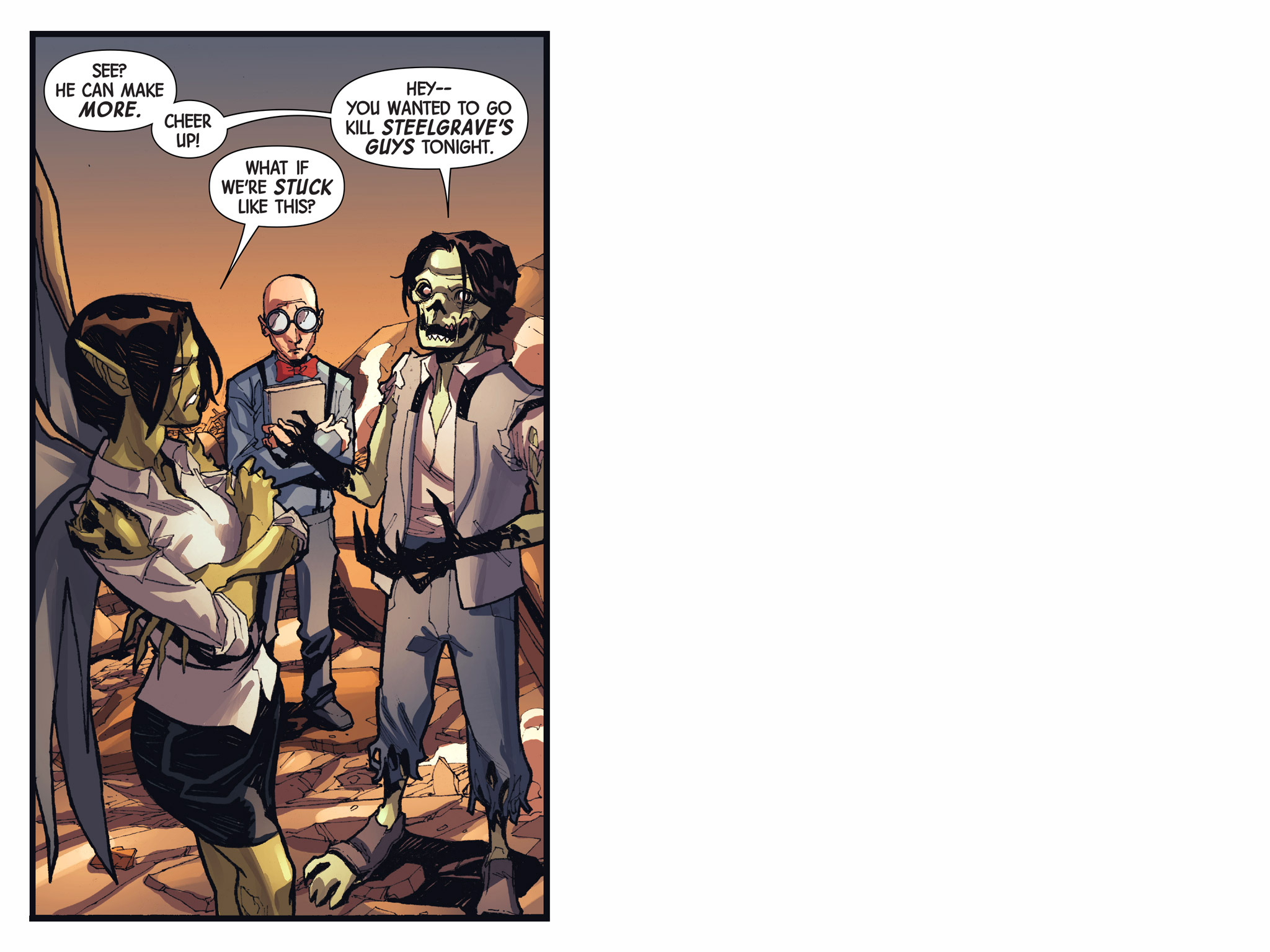 Read online Doctor Strange/Punisher: Magic Bullets Infinite Comic comic -  Issue #4 - 8