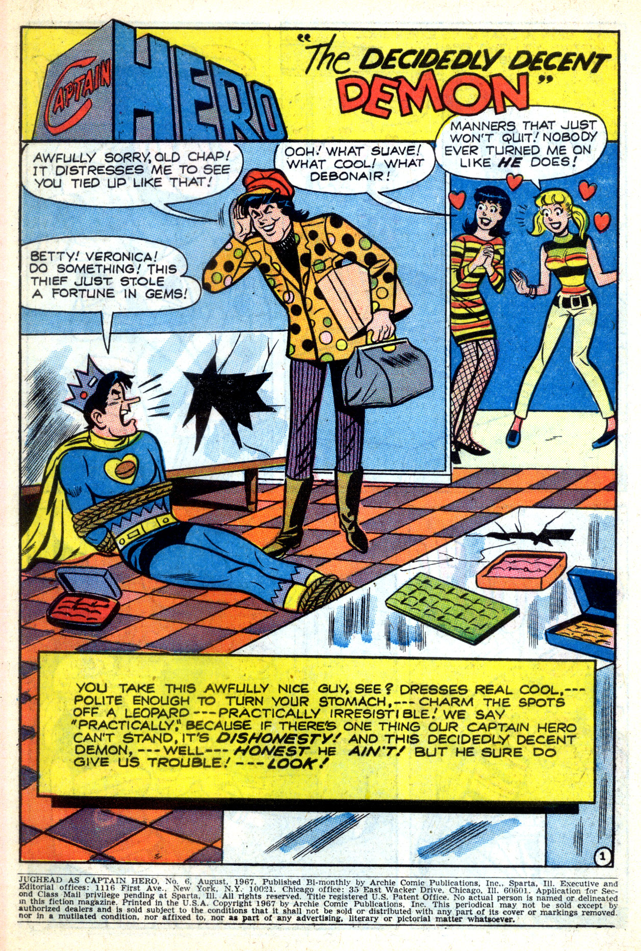 Read online Jughead As Captain Hero comic -  Issue #6 - 3