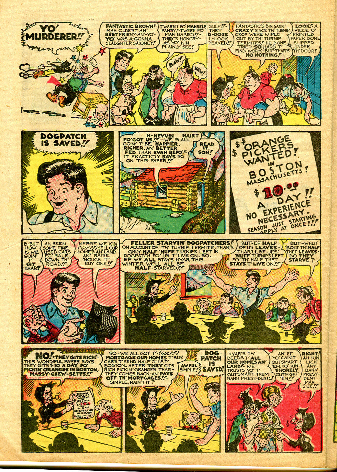 Read online Comics on Parade comic -  Issue #54 - 36