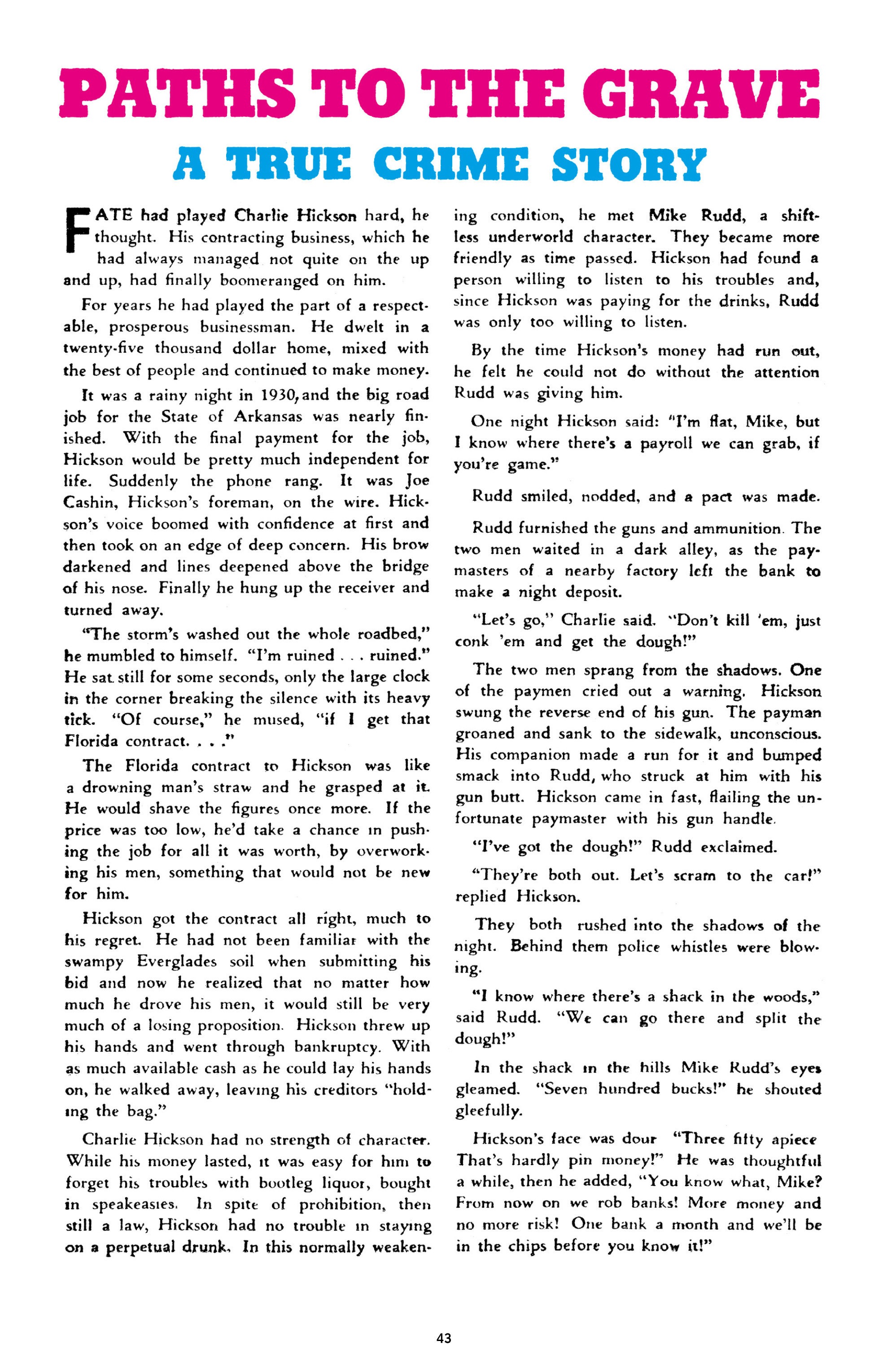 Read online Crime Does Not Pay Archives comic -  Issue # TPB 10 (Part 1) - 45