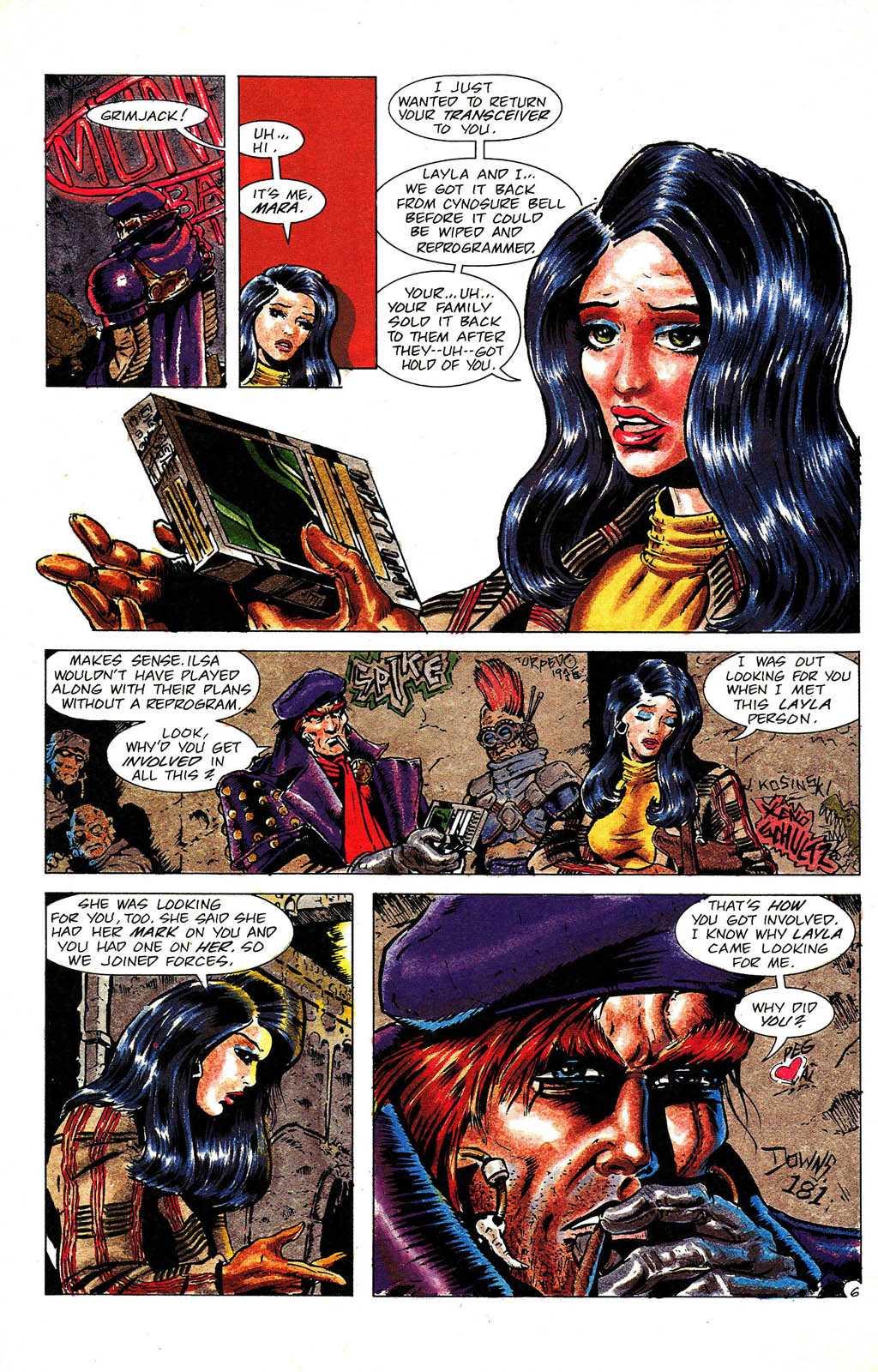 Read online Grimjack comic -  Issue #63 - 8