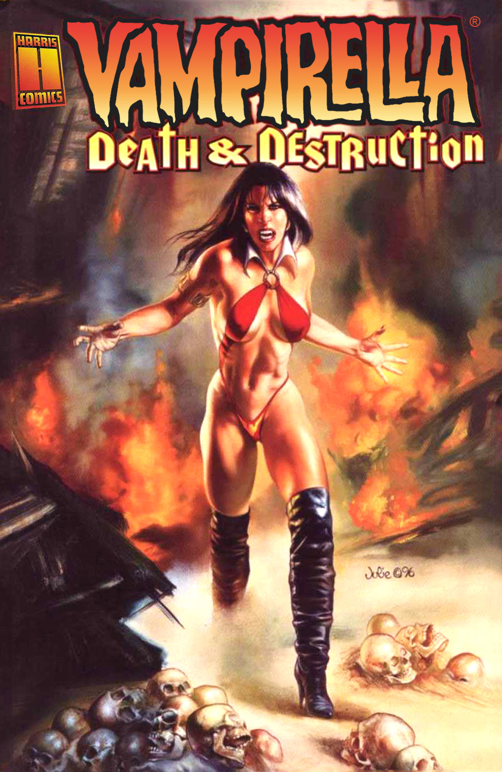 Read online Vampirella: Death & Destruction comic -  Issue # _TPB - 1