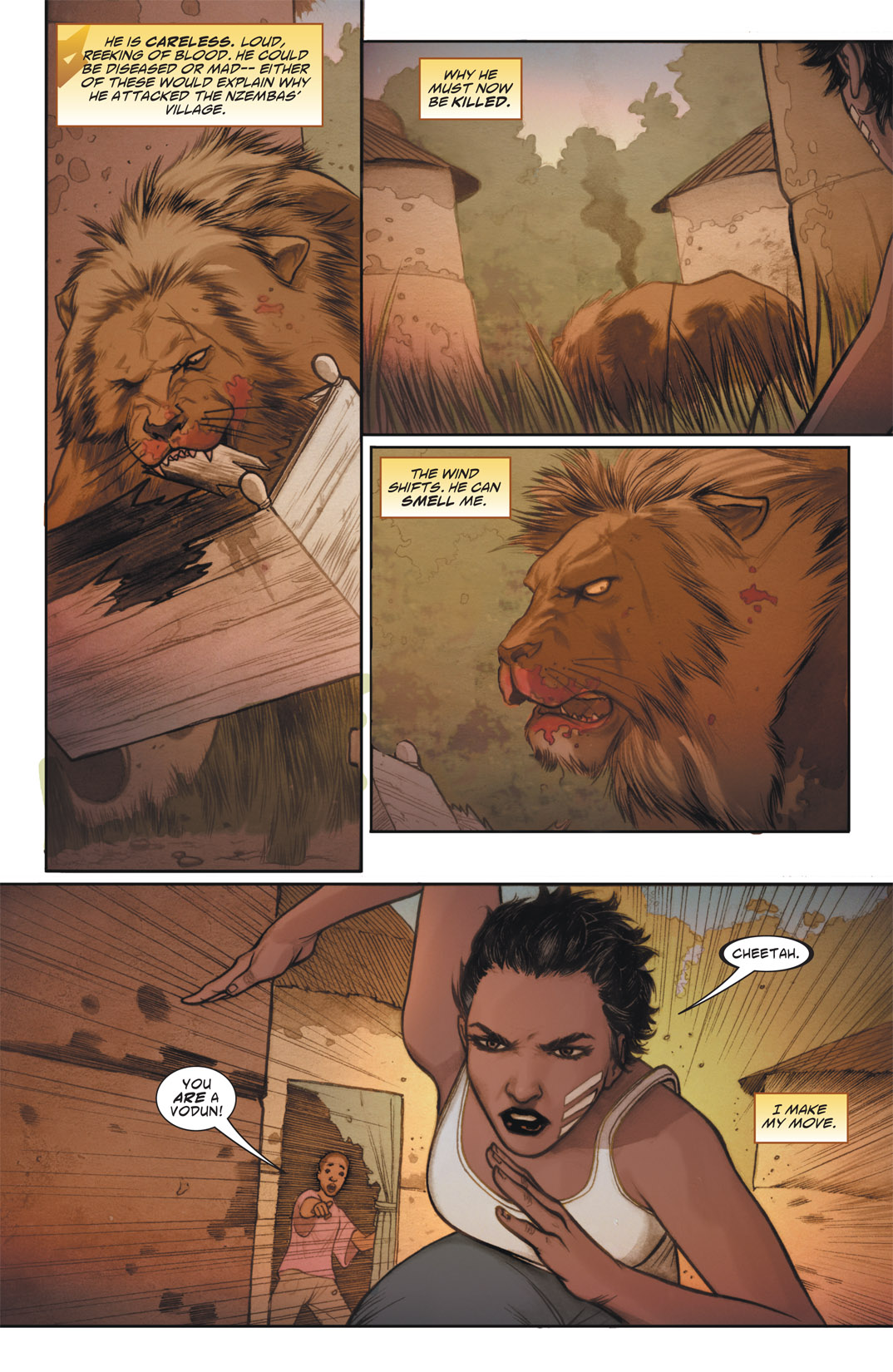Read online Vixen: Return of the Lion comic -  Issue #4 - 3