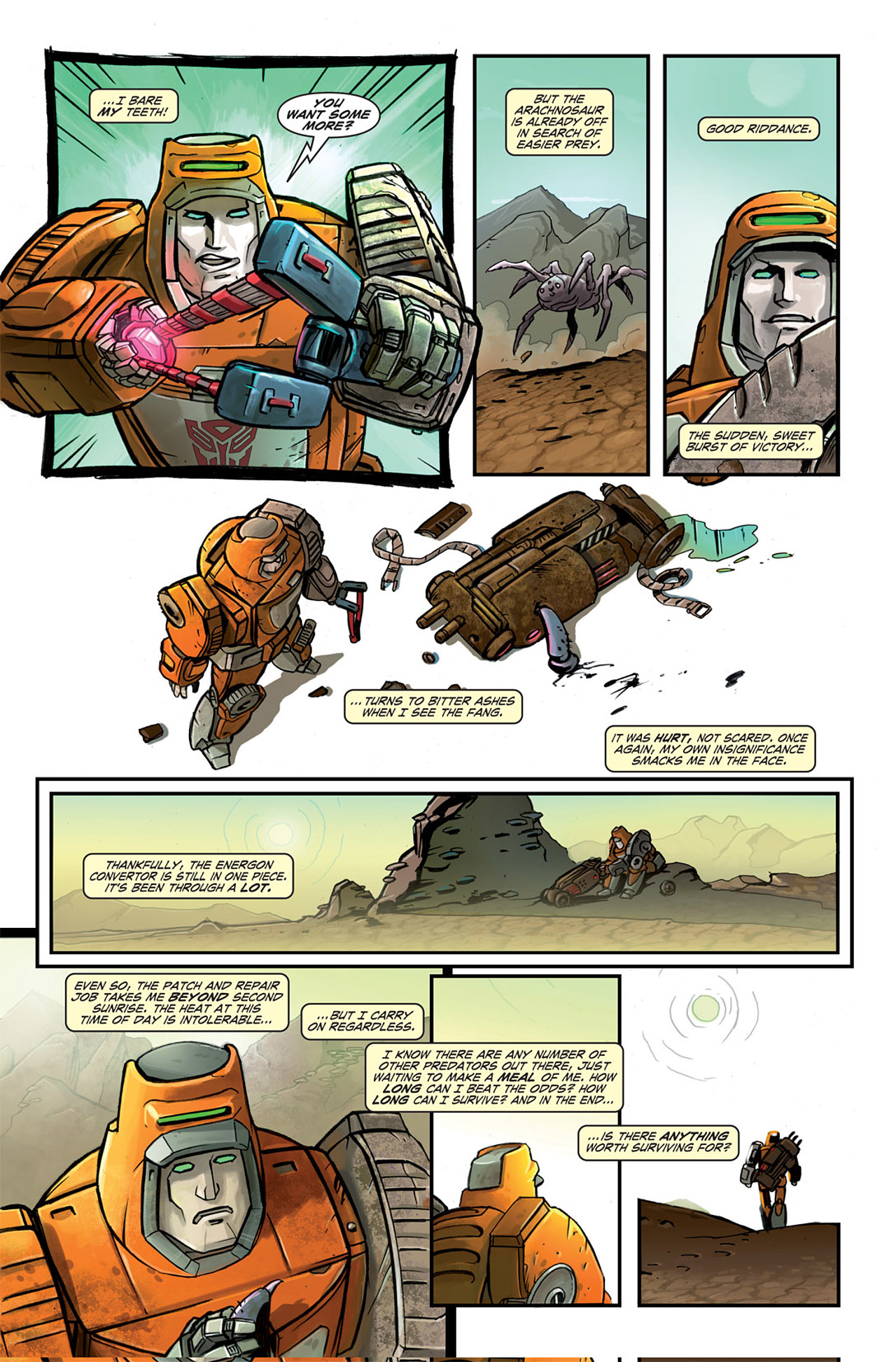 Read online Transformers Spotlight: Wheelie comic -  Issue # Full - 12