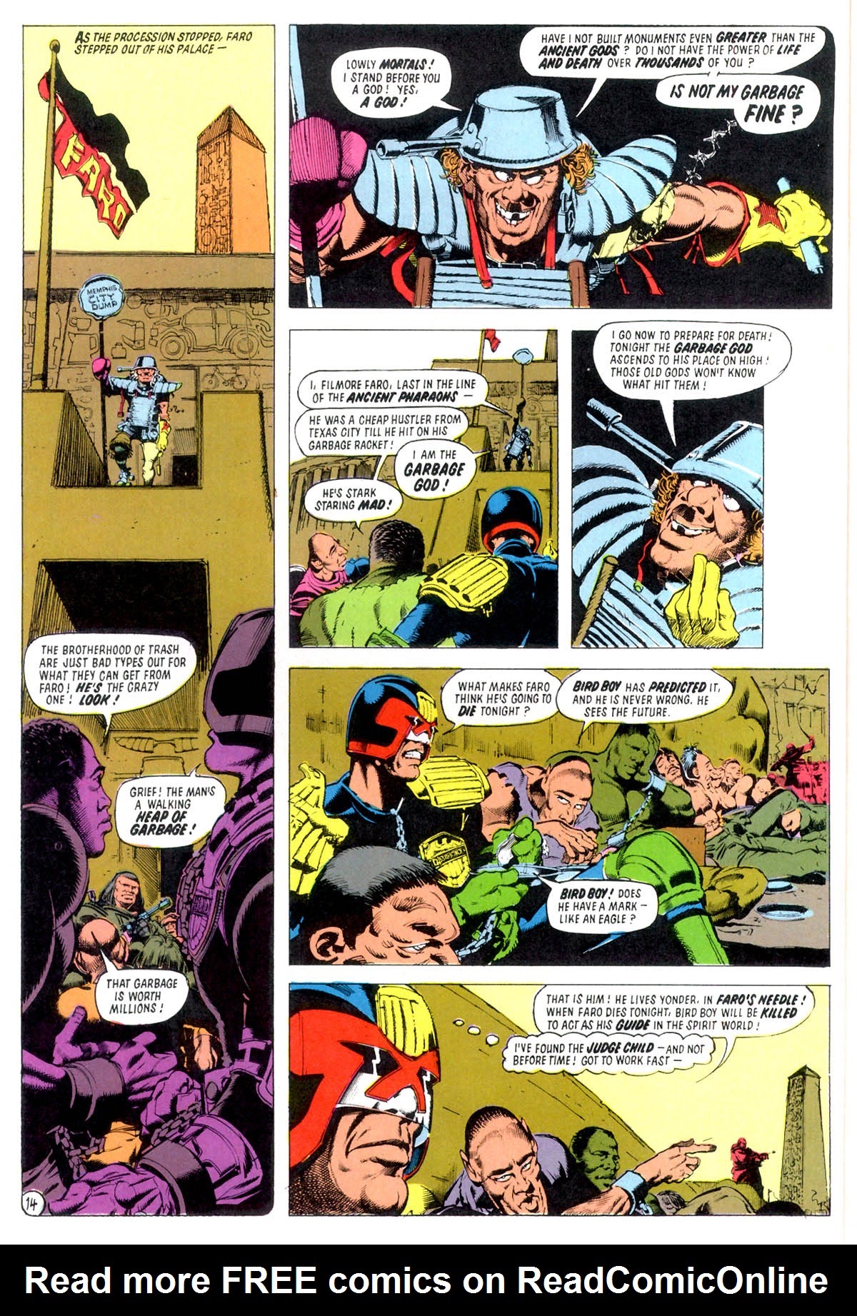 Read online Judge Dredd: The Judge Child Quest comic -  Issue #1 - 17